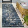 Safavieh Area Rug 8×10 – Anatolia Collection – Large – Navy & Beige, Handmade, Bohemian Design, Ideal for Living Room, Bedroom, Office, Dining Space (AN410N)(Navy/Beige)