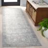 Safavieh Washable Rug Arizona Collection – 8′ x 10′, Rust & Sage, Slip Resistant & Easy to Clean, Ideal for Living Room, Bedroom, Home Office, Dining Space (ARZ199P)(Dark Sage/Ivory)