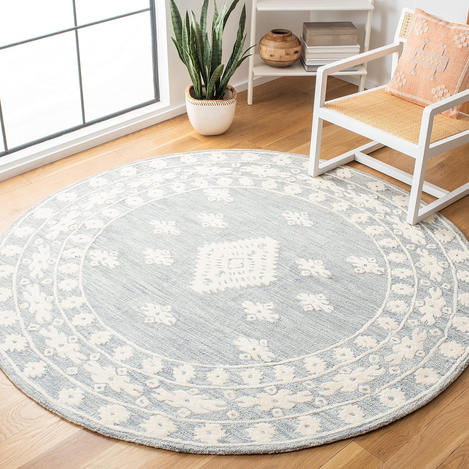 image:imageSAFAVIEH Area Rug 8x10 Aspen Collection Large Rust amp Ivory Handmade Wool Moroccan Boho Tribal Design Ideal for Living Room Bedroom Office Dining Space APN550PLight GreyIvory