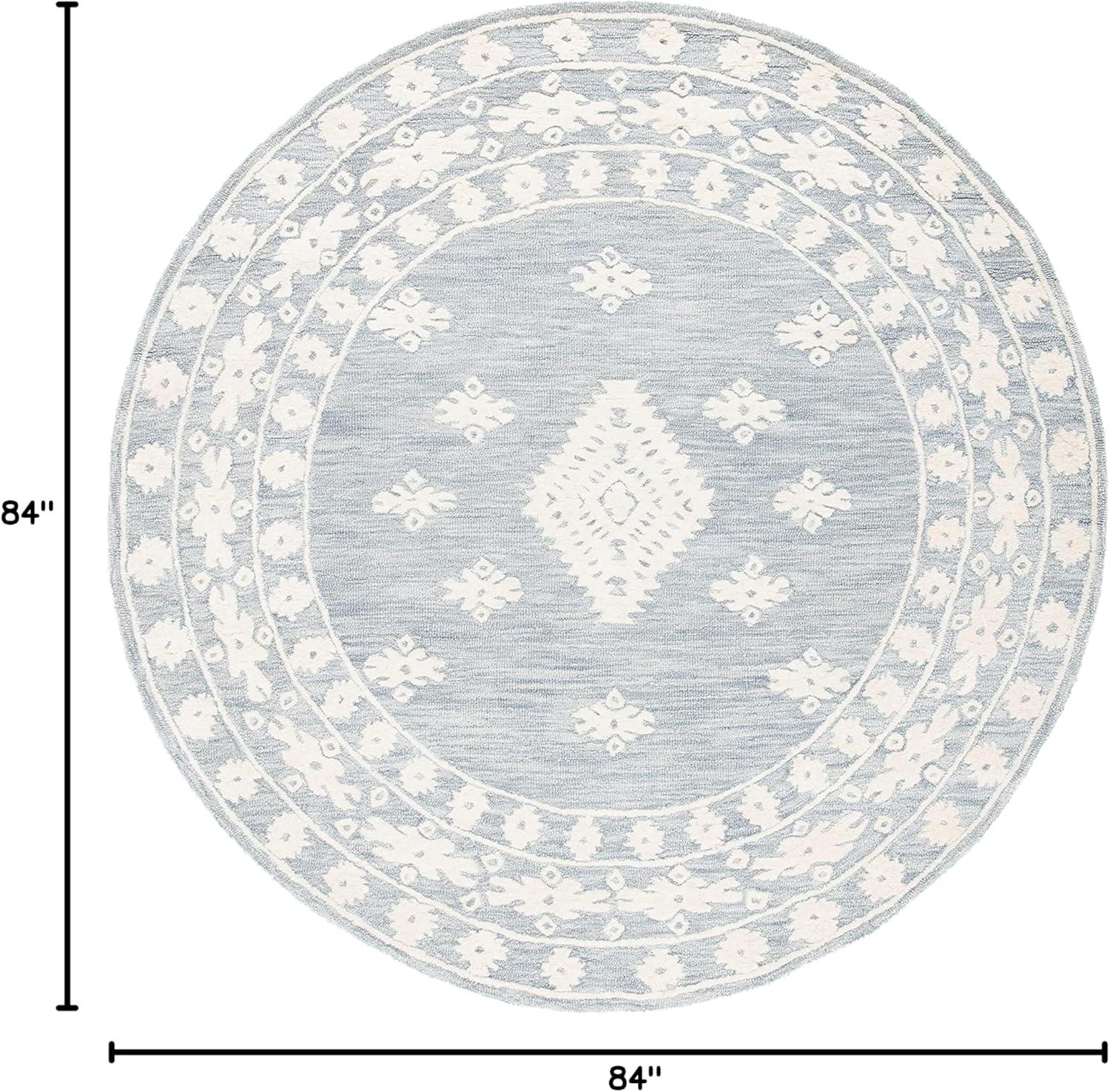 image:imageSAFAVIEH Area Rug 8x10 Aspen Collection Large Rust amp Ivory Handmade Wool Moroccan Boho Tribal Design Ideal for Living Room Bedroom Office Dining Space APN550PLight GreyIvory