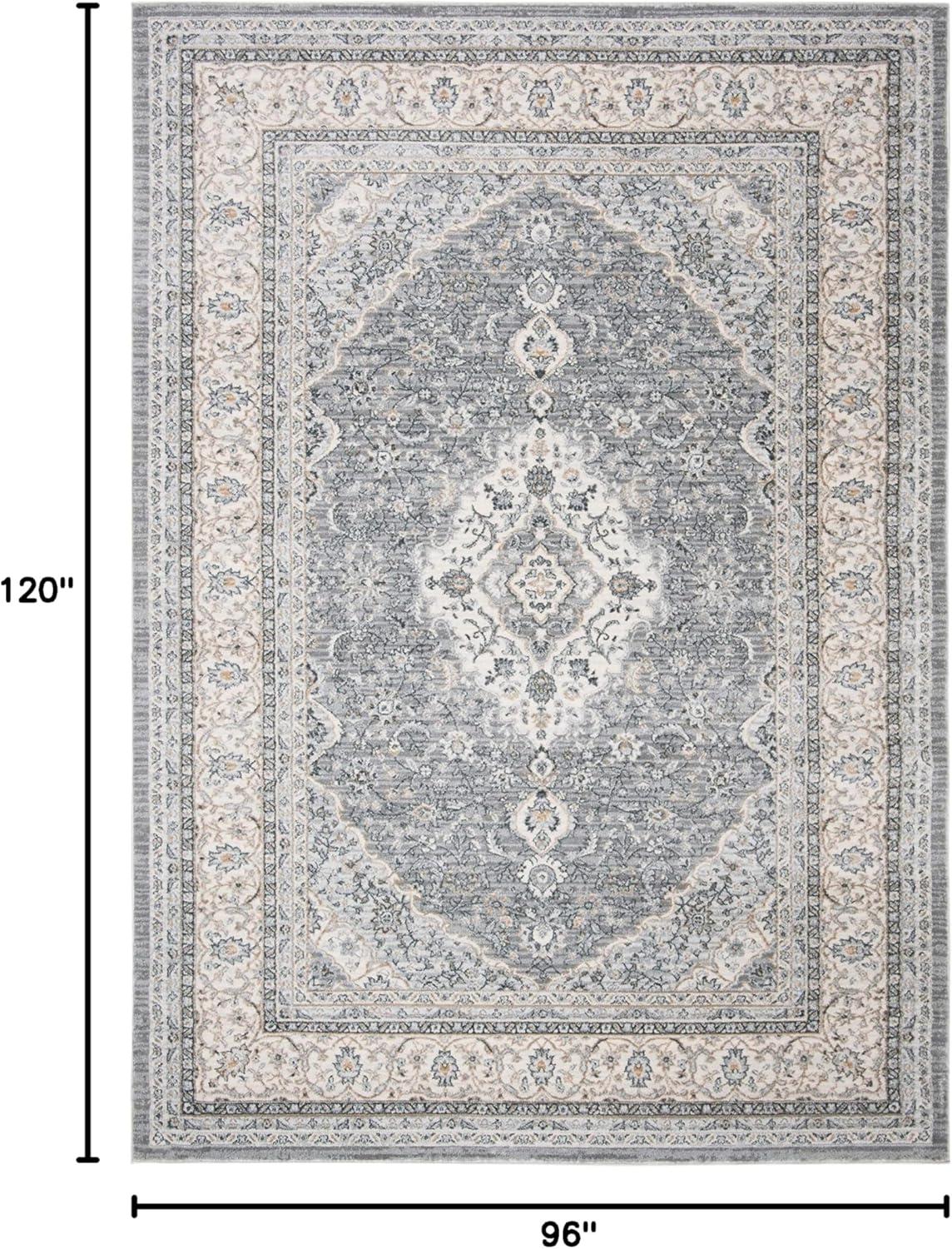 image:imageSAFAVIEH Area Rug 8x10 Casablanca Collection Large Ivory amp Black Handmade Wool Moroccan Boho Trellis Design Ideal for Living Room Bedroom Dining Space CSB987AGreyCream