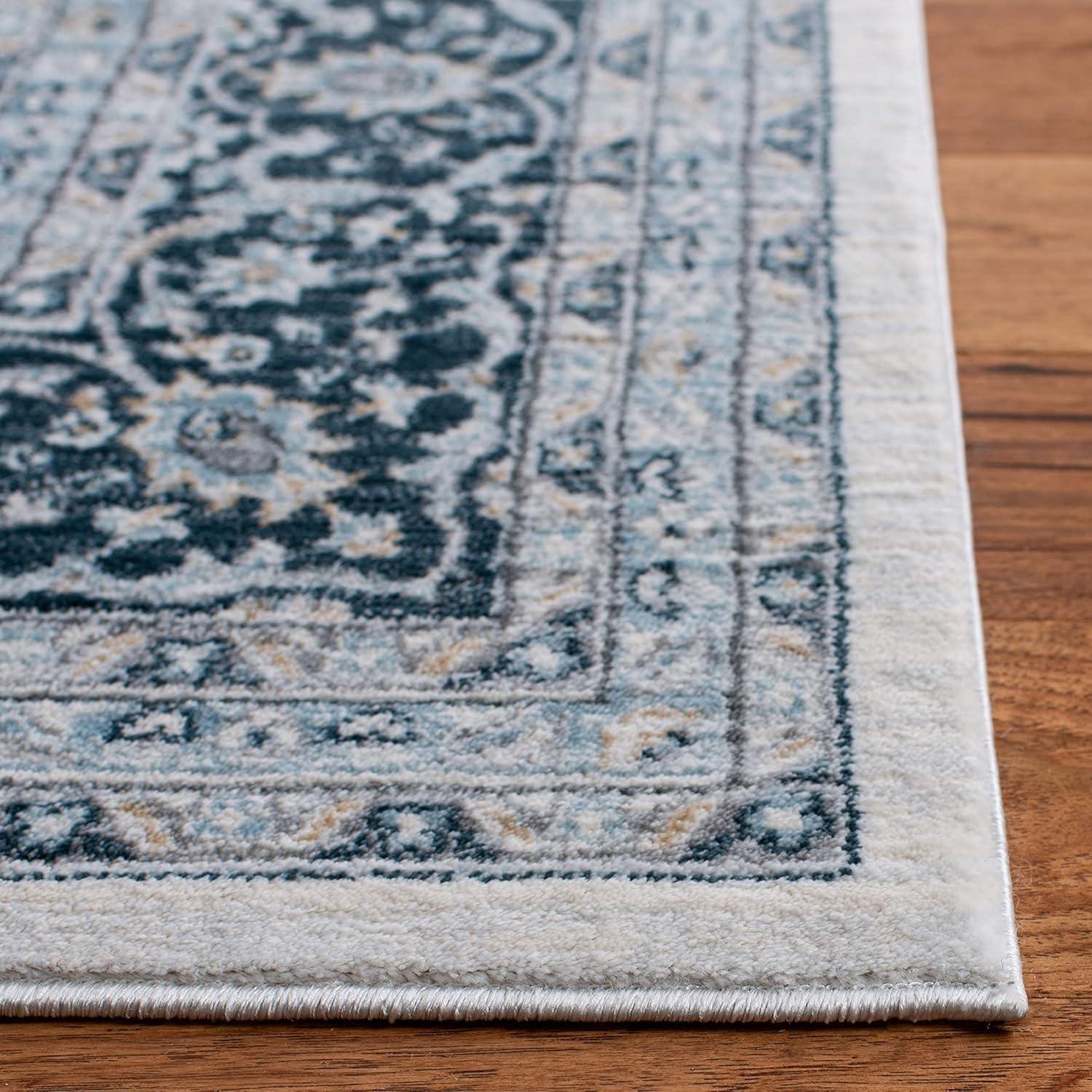 image:imageSAFAVIEH Area Rug 8x10 Casablanca Collection Large Ivory amp Black Handmade Wool Moroccan Boho Trellis Design Ideal for Living Room Bedroom Dining Space CSB987ACreamNavy