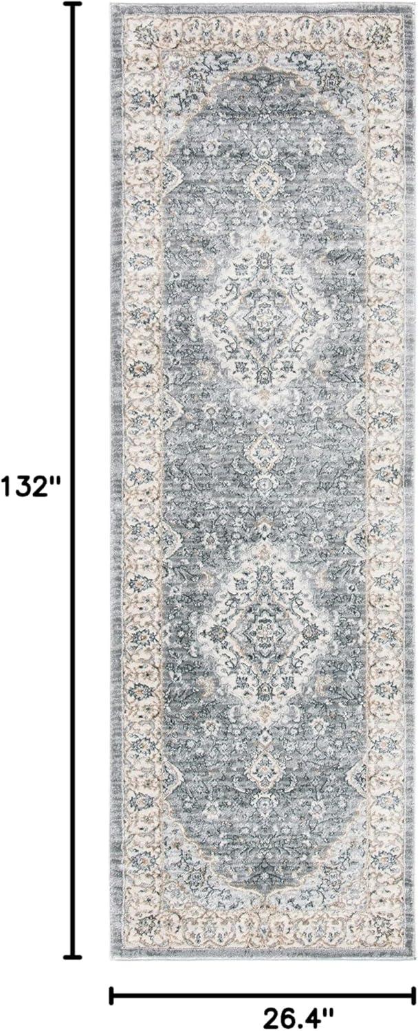 image:imageSAFAVIEH Area Rug 8x10 Casablanca Collection Large Ivory amp Black Handmade Wool Moroccan Boho Trellis Design Ideal for Living Room Bedroom Dining Space CSB987AGreyCream