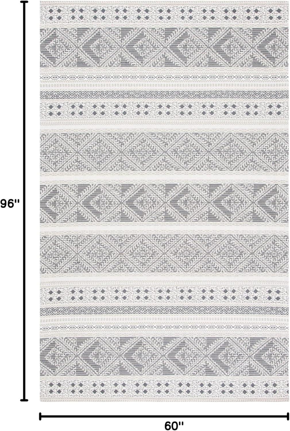 image:imageSAFAVIEH Area Rug 8x10 Classic Vintage Collection Large Grey Handmade Moroccan Boho Design Ideal for Living Room Bedroom Office Dining Space CLV717FGrey