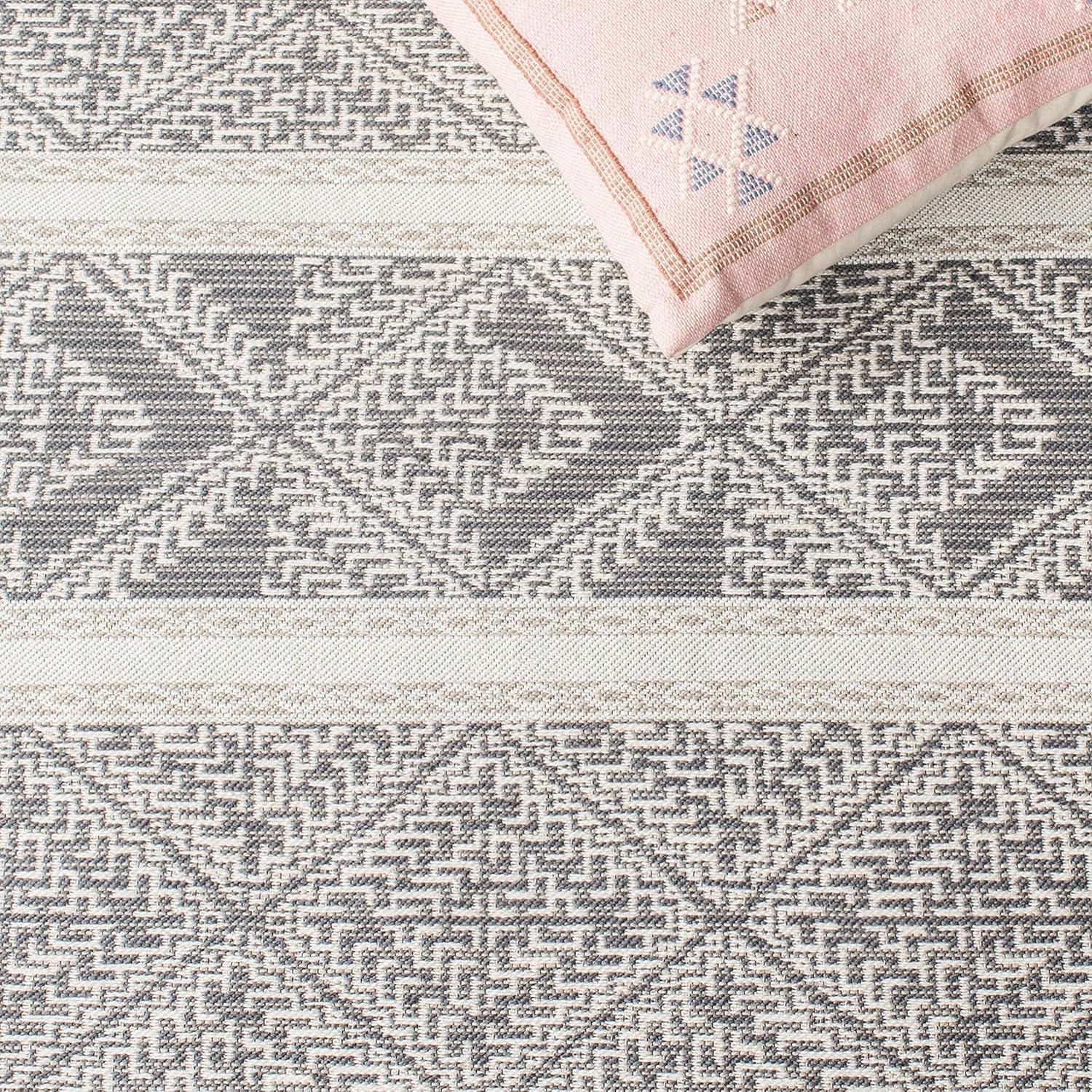 image:imageSAFAVIEH Area Rug 8x10 Classic Vintage Collection Large Grey Handmade Moroccan Boho Design Ideal for Living Room Bedroom Office Dining Space CLV717FGrey