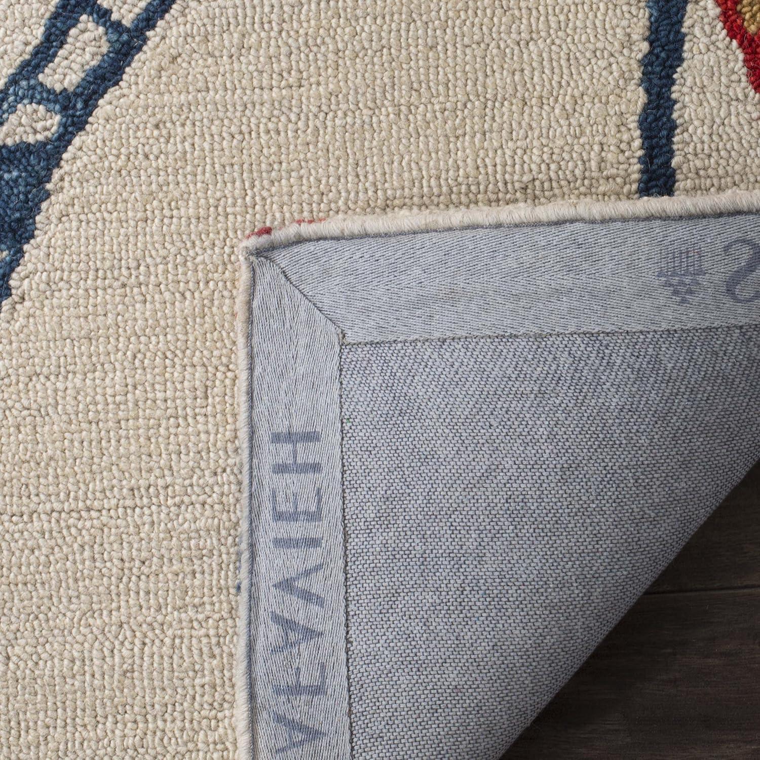 image:imageSAFAVIEH Aspen Collection Accent Rug 4 x 6 Green amp Ivory Handmade Moroccan Boho Tribal Wool Ideal for High Traffic Areas in Entryway Living Room Bedroom APN702YIvoryMulti