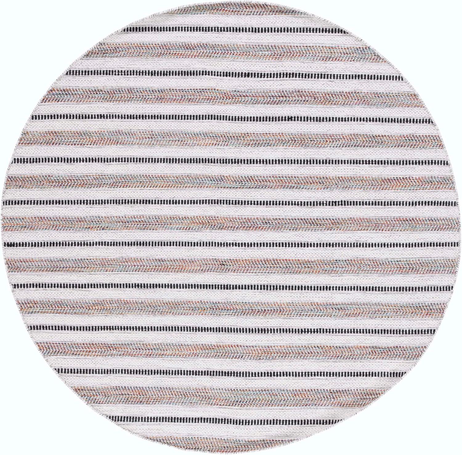 image:imageSAFAVIEH Kilim Collection Area Rug 6 x 9 Blue amp Ivory Flat Weave Rustic Boho Tribal Design NonShedding amp Easy Care Ideal for High Traffic Areas in Living Room Bedroom KLM763MGreyIvory
