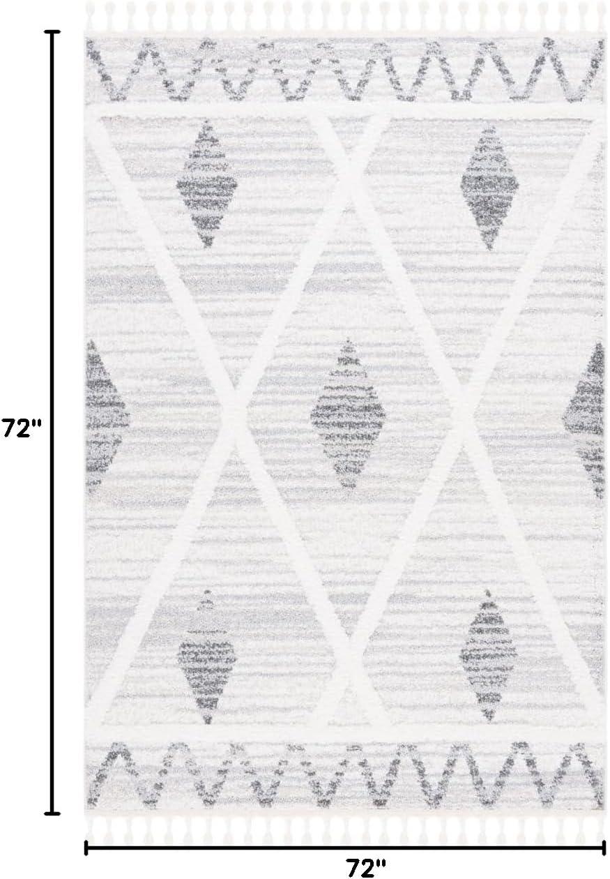 image:imageSAFAVIEH Kilim Collection Area Rug 6 x 9 Blue amp Ivory Flat Weave Rustic Boho Tribal Design NonShedding amp Easy Care Ideal for High Traffic Areas in Living Room Bedroom KLM763MTurquoiseIvory