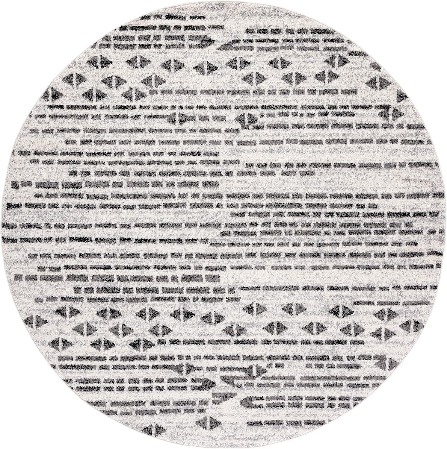 image:imageSAFAVIEH Tulum Collection Area Rug 55 x 77 Black amp Ivory Moroccan Boho Design NonShedding amp Easy to Clean Ideal for Living Room Bedroom Dining Space TUL640ZBlackIvory