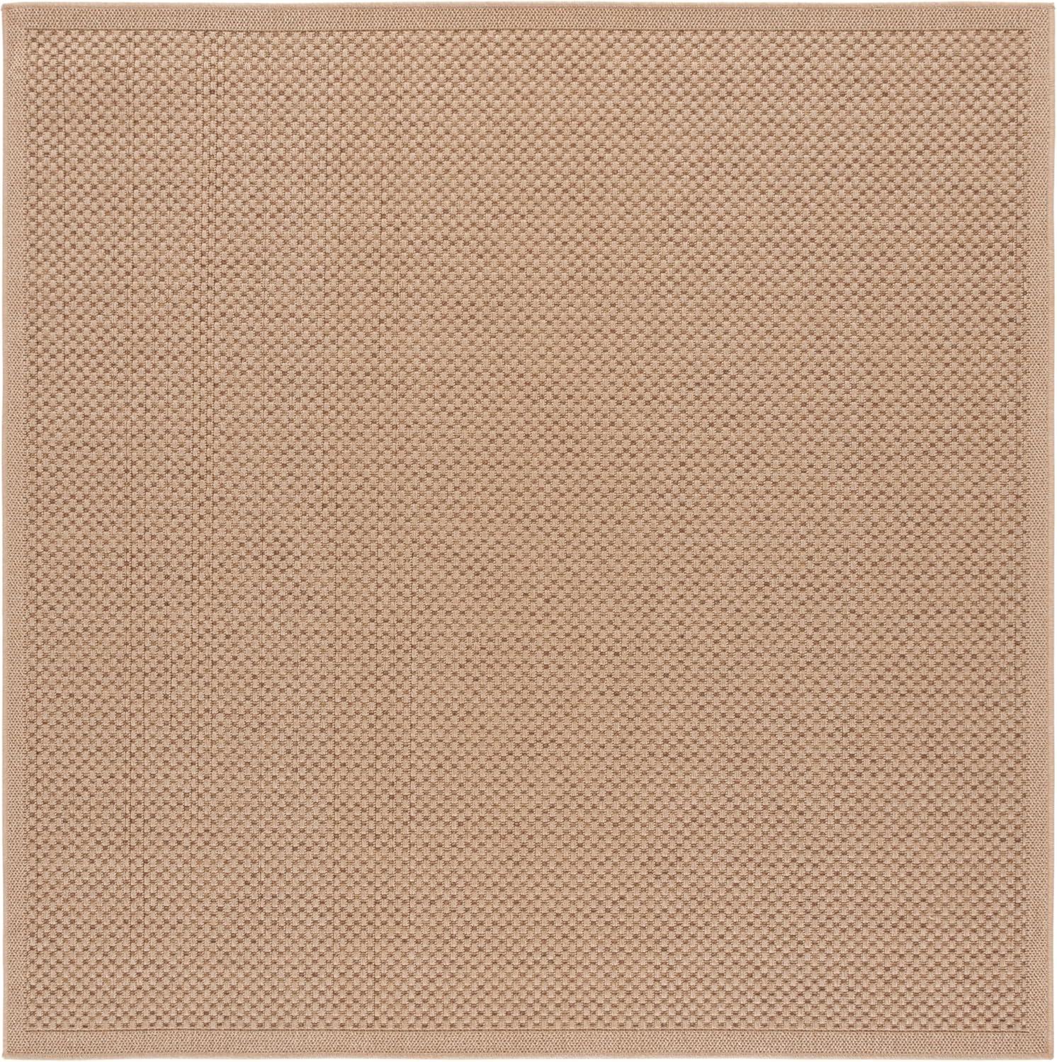 image:imageSAFAVIEH Washable Rug Outdoor Atrium Sisal Collection 53 x 76 Beige NonShedding amp Easy to Clean Ideal for Patio Backyard Mudroom ATM100BBeige