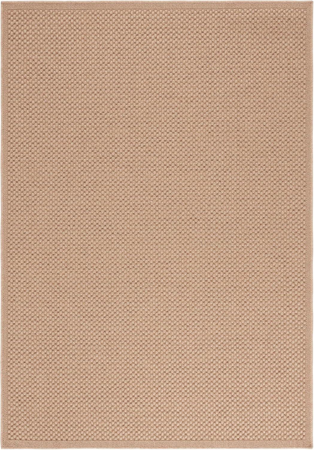 image:imageSAFAVIEH Washable Rug Outdoor Atrium Sisal Collection 53 x 76 Beige NonShedding amp Easy to Clean Ideal for Patio Backyard Mudroom ATM100BBeige