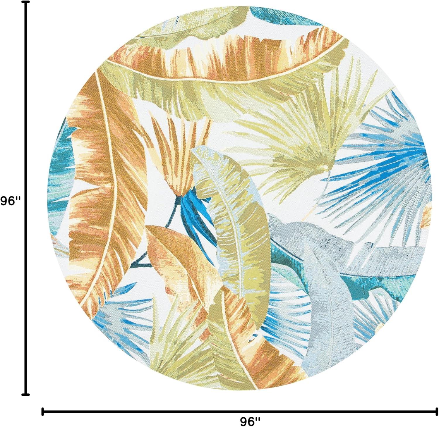 image:imageSAFAVIEH Washable Rug Outdoor Barbados Collection 53 x 76 Gold amp Green NonShedding amp Easy to Clean Ideal for Patio Backyard Mudroom BAR520CGoldGreen