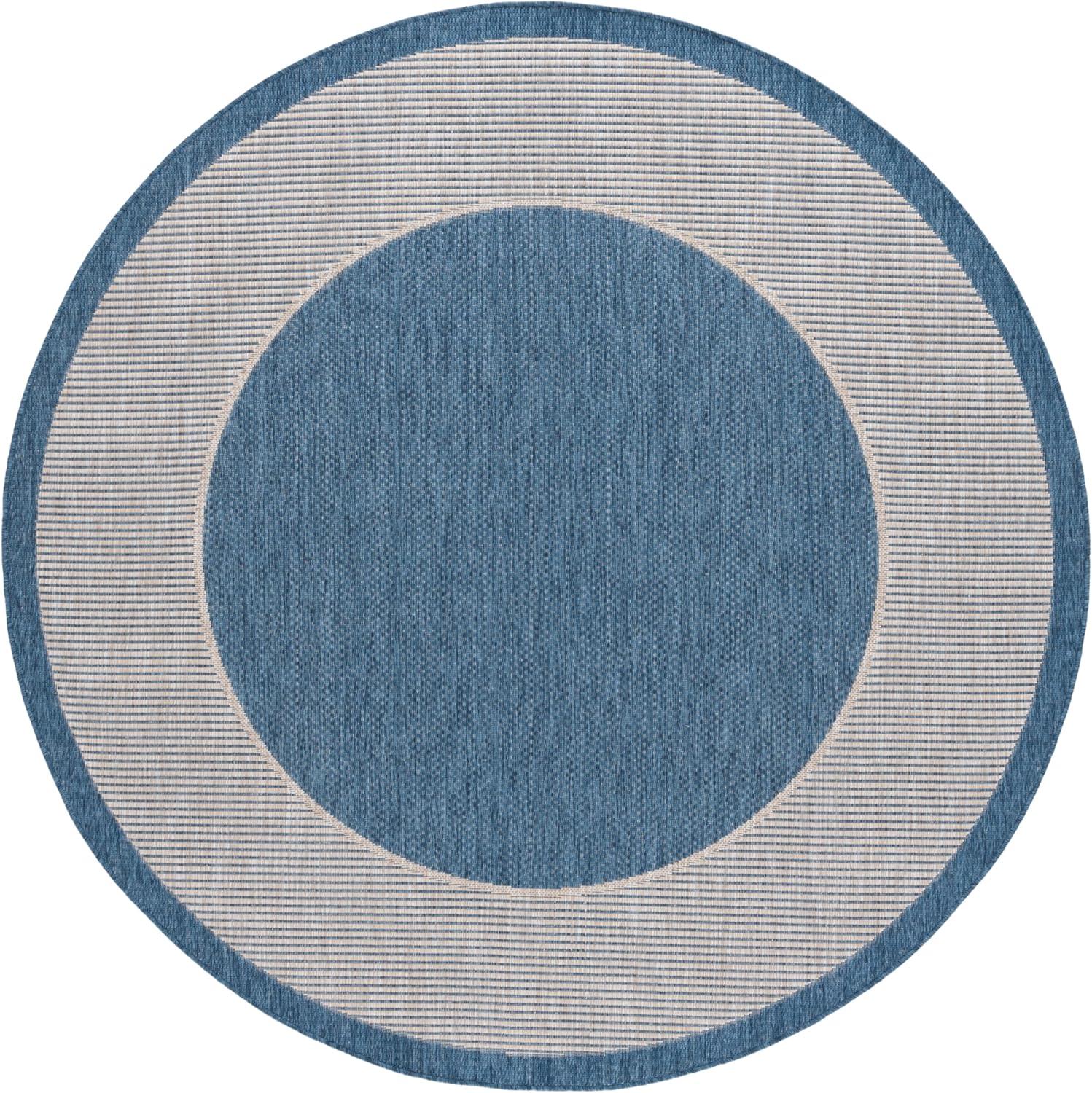 image:imageSAFAVIEH Washable Rug Outdoor Beach House Collection 8 x 10 Blue amp Ivory NonShedding amp Easy to Clean Ideal for Patio Backyard Mudroom BHS286MBlueIvory