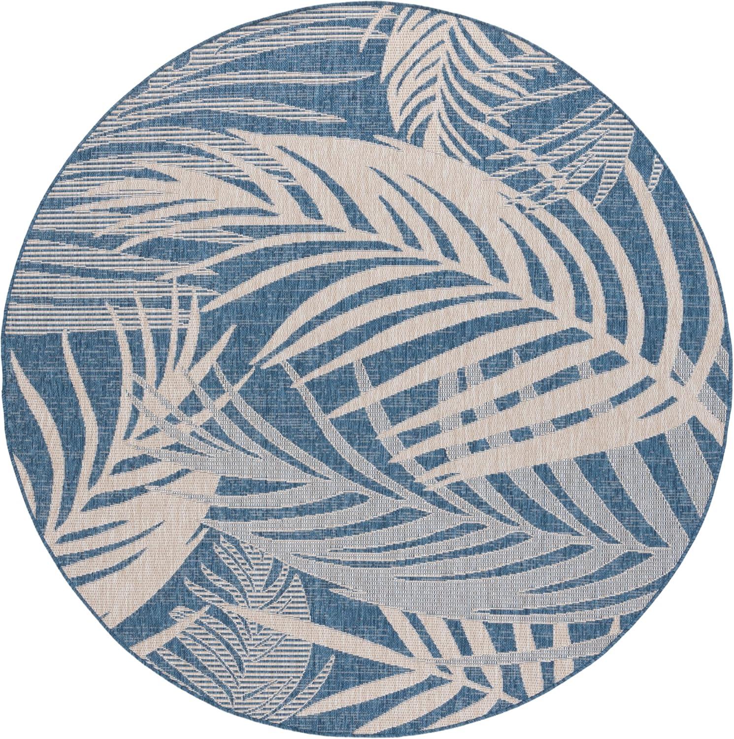 image:imageSAFAVIEH Washable Rug Outdoor Beach House Collection 8 x 10 Blue amp Ivory NonShedding amp Easy to Clean Ideal for Patio Backyard Mudroom BHS294MBlueIvory