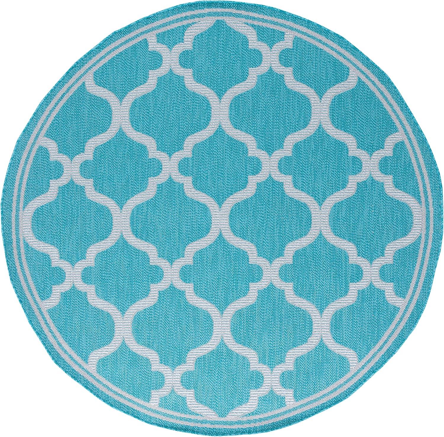 image:imageSAFAVIEH Washable Rug Outdoor Bermuda Collection 8 x 10 Ivory amp Charcoal NonShedding amp Easy to Clean Ideal for Patio Backyard Mudroom BMU810AAquaGrey