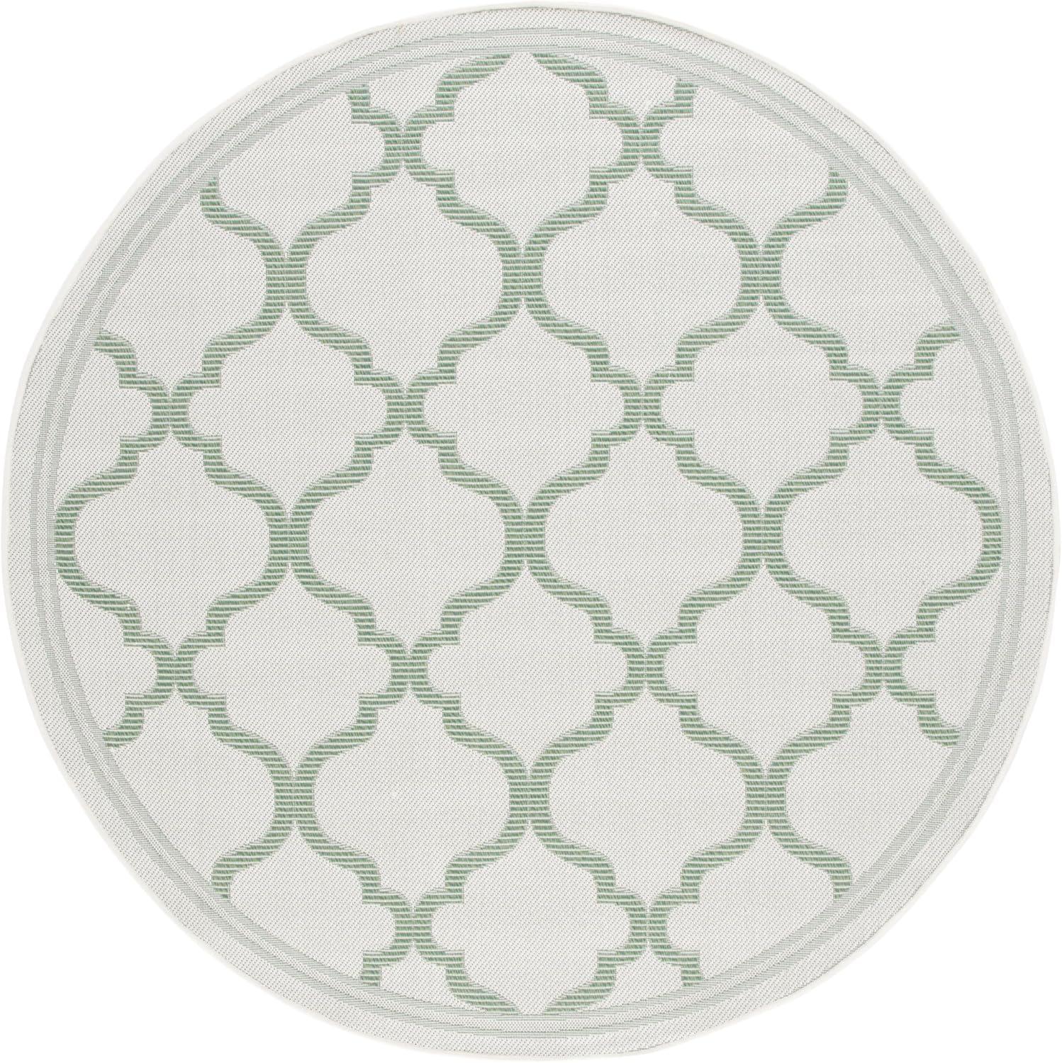 image:imageSAFAVIEH Washable Rug Outdoor Bermuda Collection 8 x 10 Ivory amp Charcoal NonShedding amp Easy to Clean Ideal for Patio Backyard Mudroom BMU810ABeigeGreen