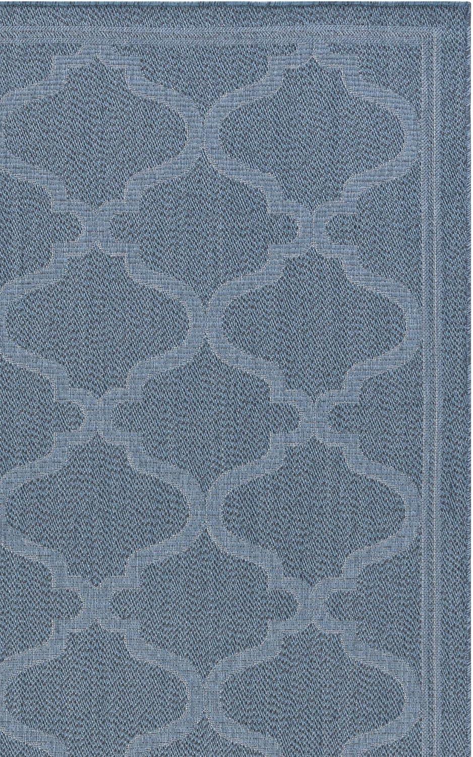 image:imageSAFAVIEH Washable Rug Outdoor Bermuda Collection 8 x 10 Ivory amp Charcoal NonShedding amp Easy to Clean Ideal for Patio Backyard Mudroom BMU810ANavy