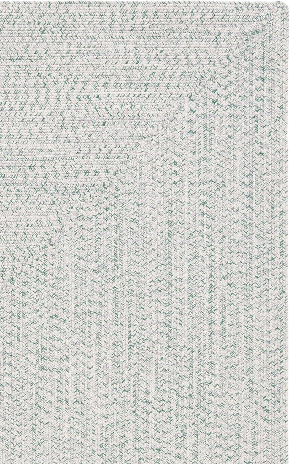 image:imageSAFAVIEH Washable Rug Outdoor Braided Collection 8 x 10 Grey amp Ivory Handmade amp Reversible NonShedding amp Easy to Clean Ideal for Patio Backyard Mudroom BRA201FIvoryGreen