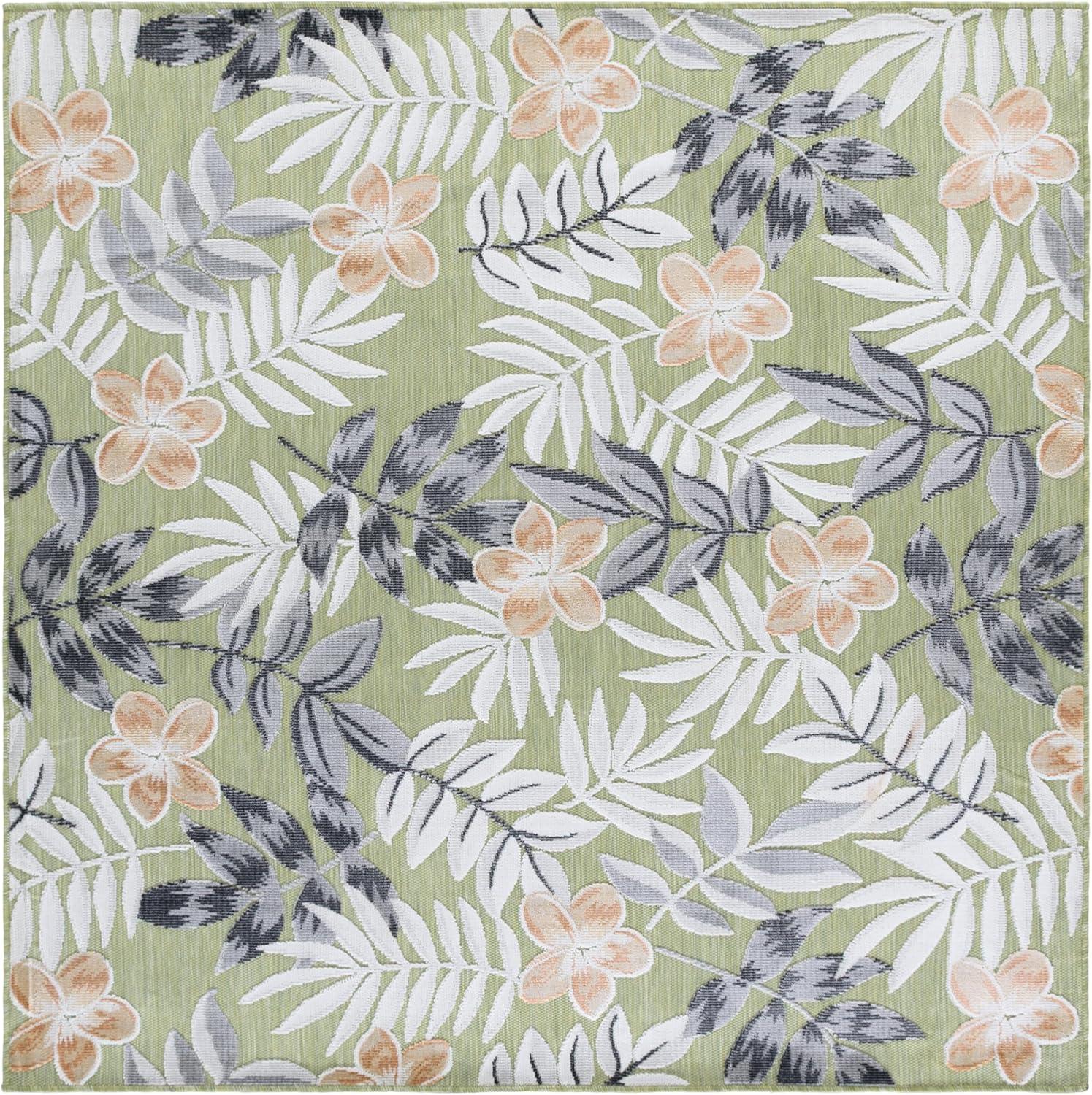 image:imageSAFAVIEH Washable Rug Outdoor Cabana Collection 9 x 12 Blue amp Grey NonShedding amp Easy to Clean Ideal for Patio Backyard Mudroom CBN405MOliveGrey