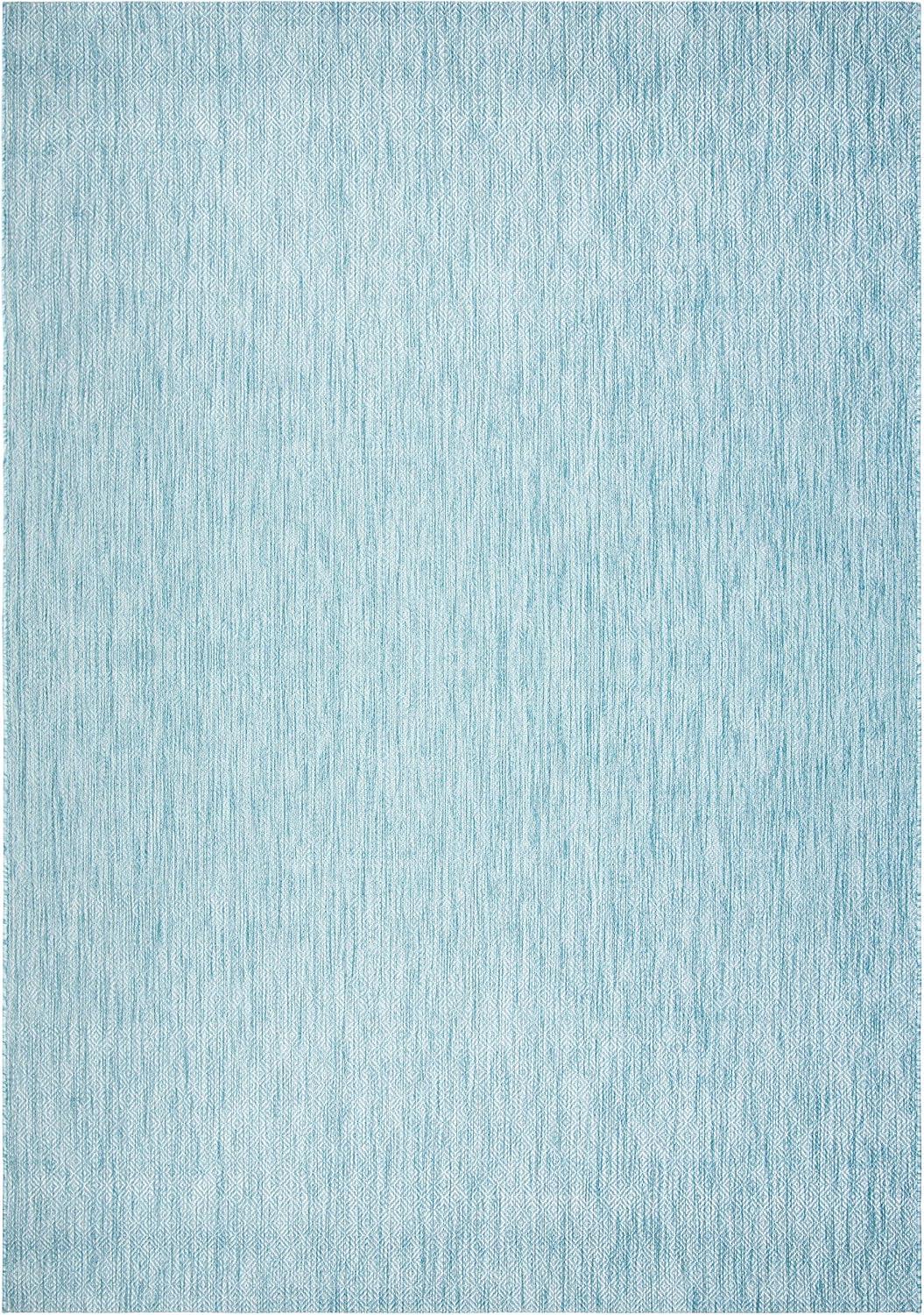 image:imageSAFAVIEH Washable Rug Outdoor Courtyard Collection 10 x 14 Grey NonShedding amp Easy Cleaning Ideal for Patio Backyard Mudroom CY852036811Aqua
