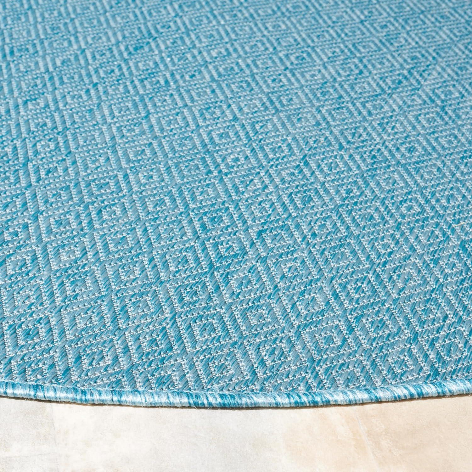 image:imageSAFAVIEH Washable Rug Outdoor Courtyard Collection 10 x 14 Grey NonShedding amp Easy Cleaning Ideal for Patio Backyard Mudroom CY852036811Aqua
