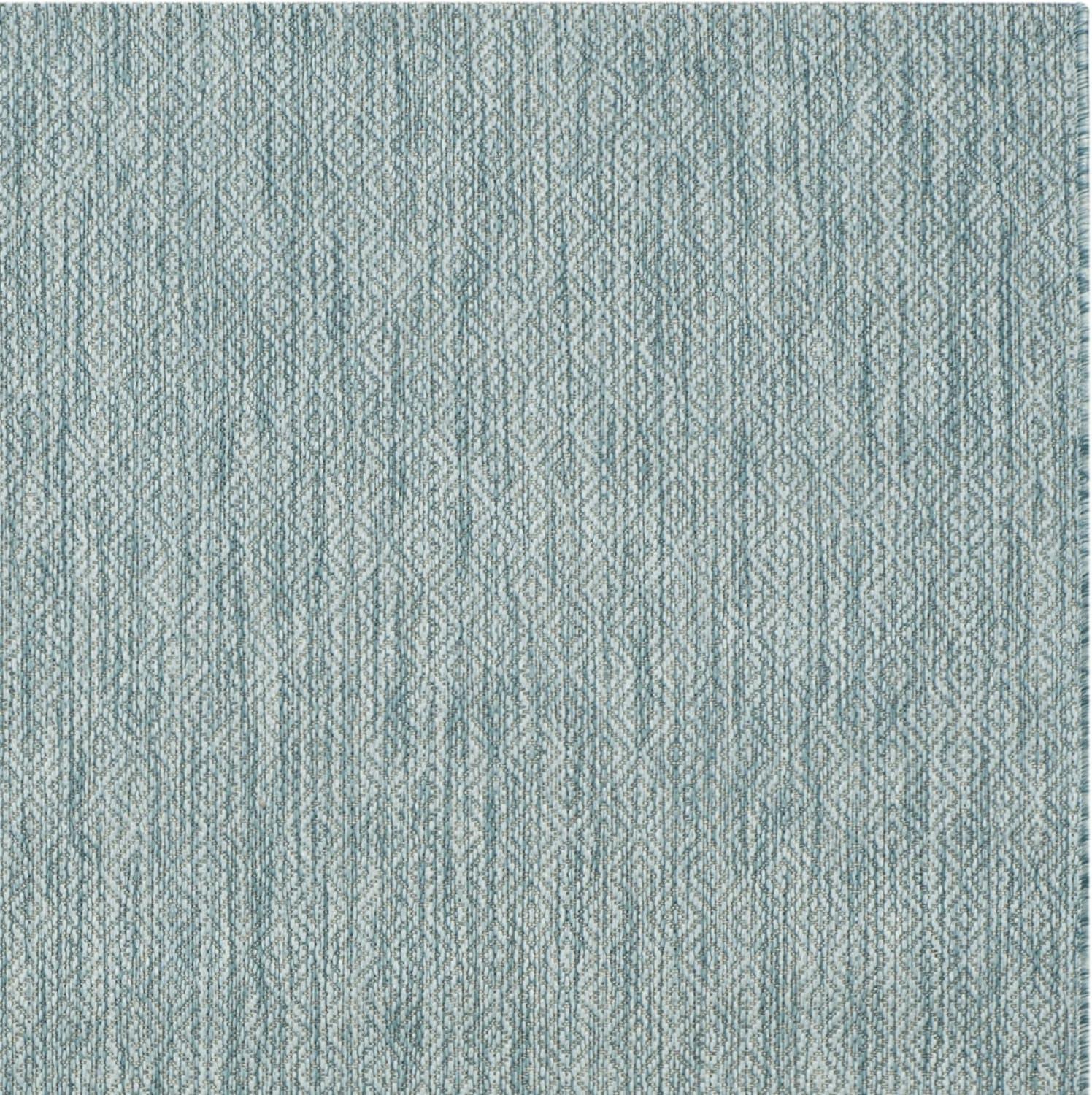 image:imageSAFAVIEH Washable Rug Outdoor Courtyard Collection 10 x 14 Grey NonShedding amp Easy Cleaning Ideal for Patio Backyard Mudroom CY852036811Aqua