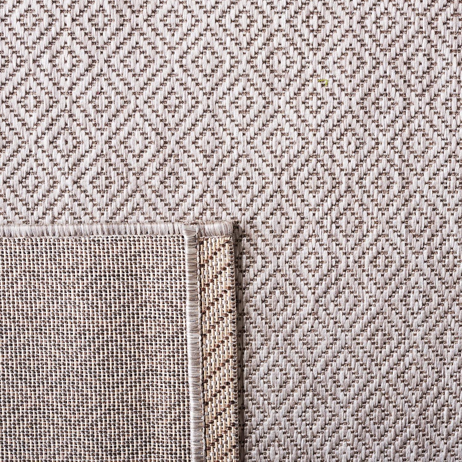 image:imageSAFAVIEH Washable Rug Outdoor Courtyard Collection 10 x 14 Grey NonShedding amp Easy Cleaning Ideal for Patio Backyard Mudroom CY852036811Beige