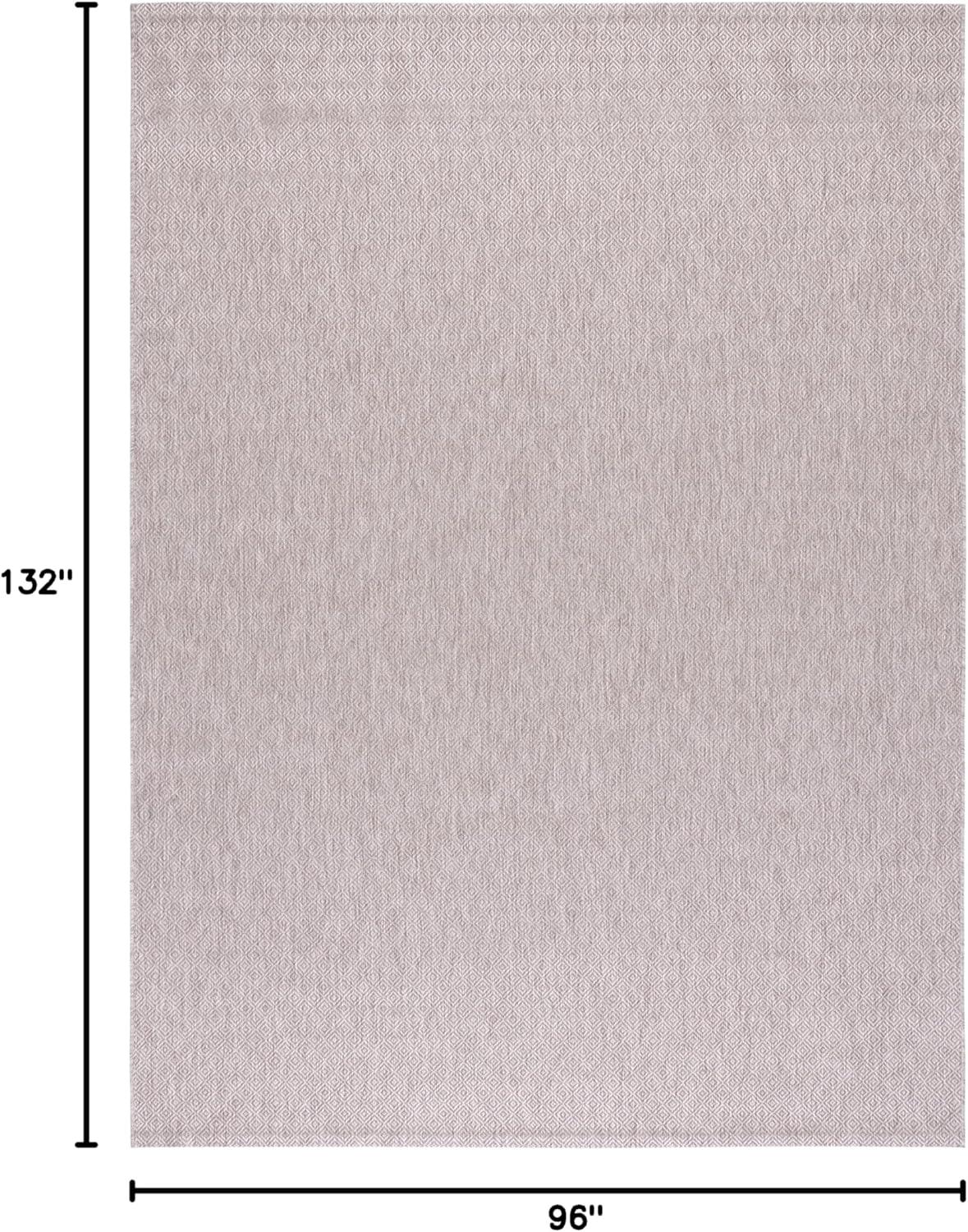 image:imageSAFAVIEH Washable Rug Outdoor Courtyard Collection 10 x 14 Grey NonShedding amp Easy Cleaning Ideal for Patio Backyard Mudroom CY852036811Beige