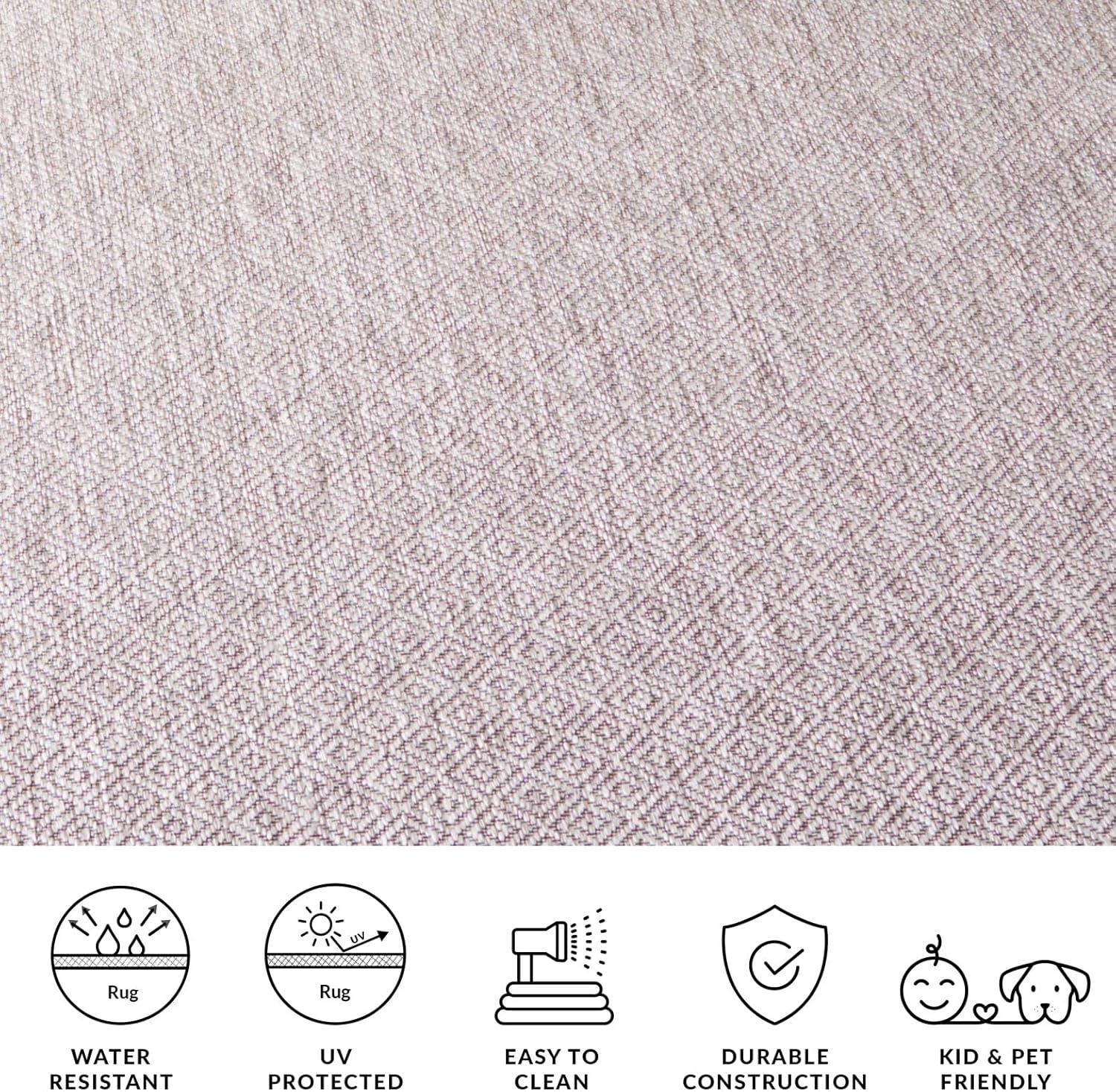 image:imageSAFAVIEH Washable Rug Outdoor Courtyard Collection 10 x 14 Grey NonShedding amp Easy Cleaning Ideal for Patio Backyard Mudroom CY852036811BeigeBeige