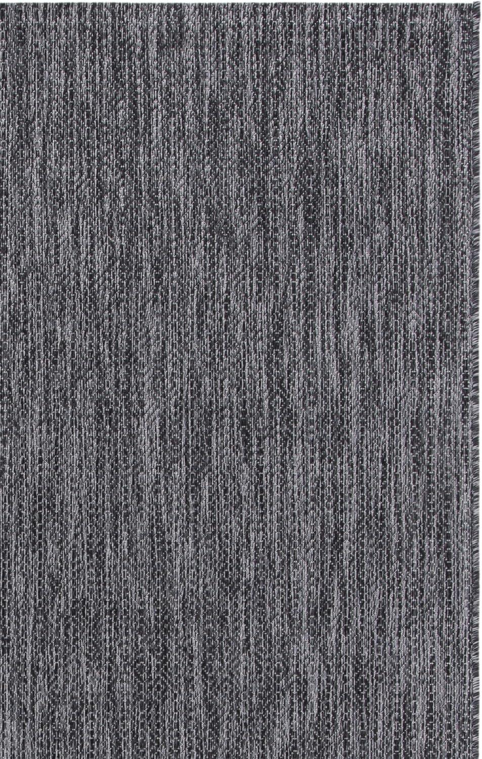 image:imageSAFAVIEH Washable Rug Outdoor Courtyard Collection 10 x 14 Grey NonShedding amp Easy Cleaning Ideal for Patio Backyard Mudroom CY852036811BlackGrey