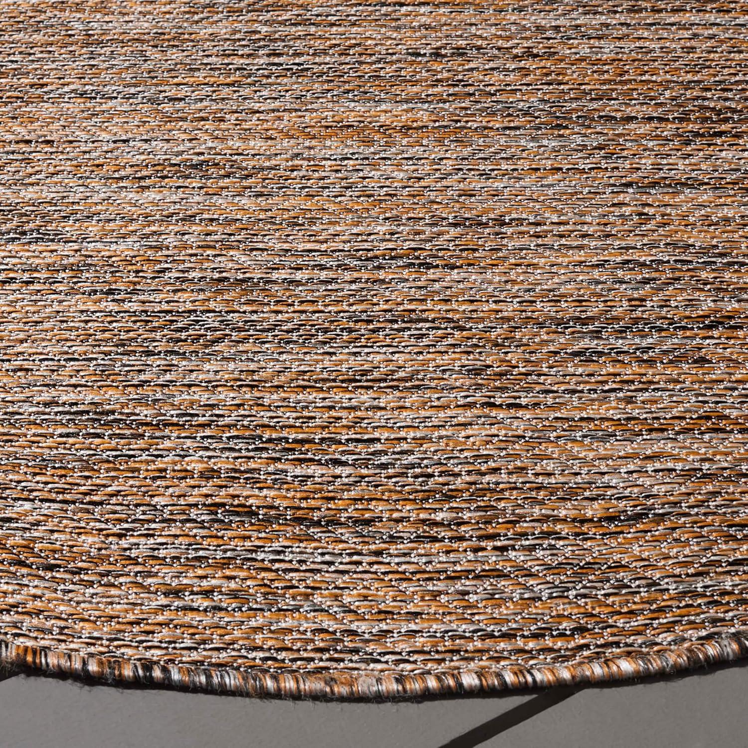 image:imageSAFAVIEH Washable Rug Outdoor Courtyard Collection 10 x 14 Grey NonShedding amp Easy Cleaning Ideal for Patio Backyard Mudroom CY852036811Dark GreyRust