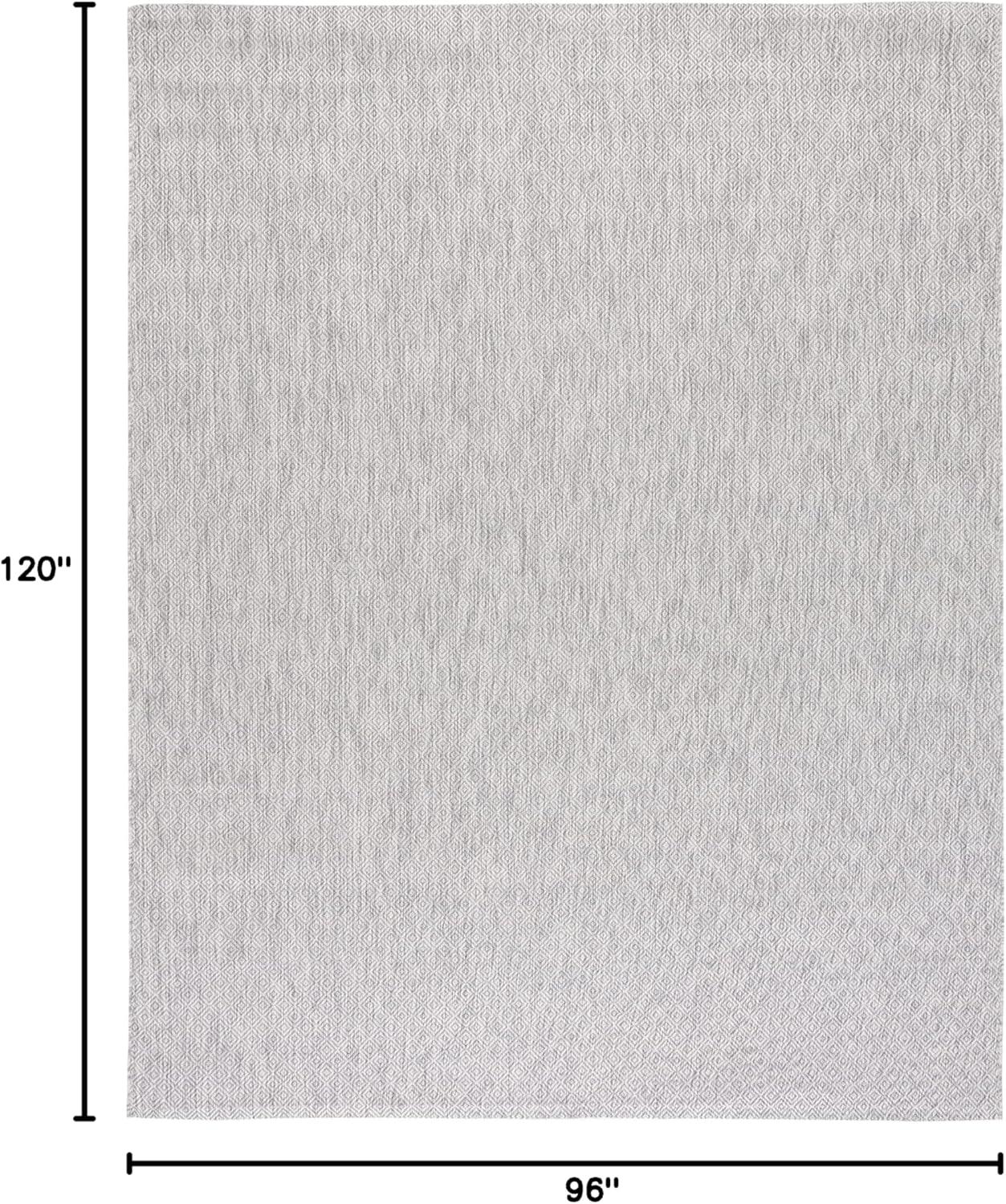 image:imageSAFAVIEH Washable Rug Outdoor Courtyard Collection 10 x 14 Grey NonShedding amp Easy Cleaning Ideal for Patio Backyard Mudroom CY852036811Grey