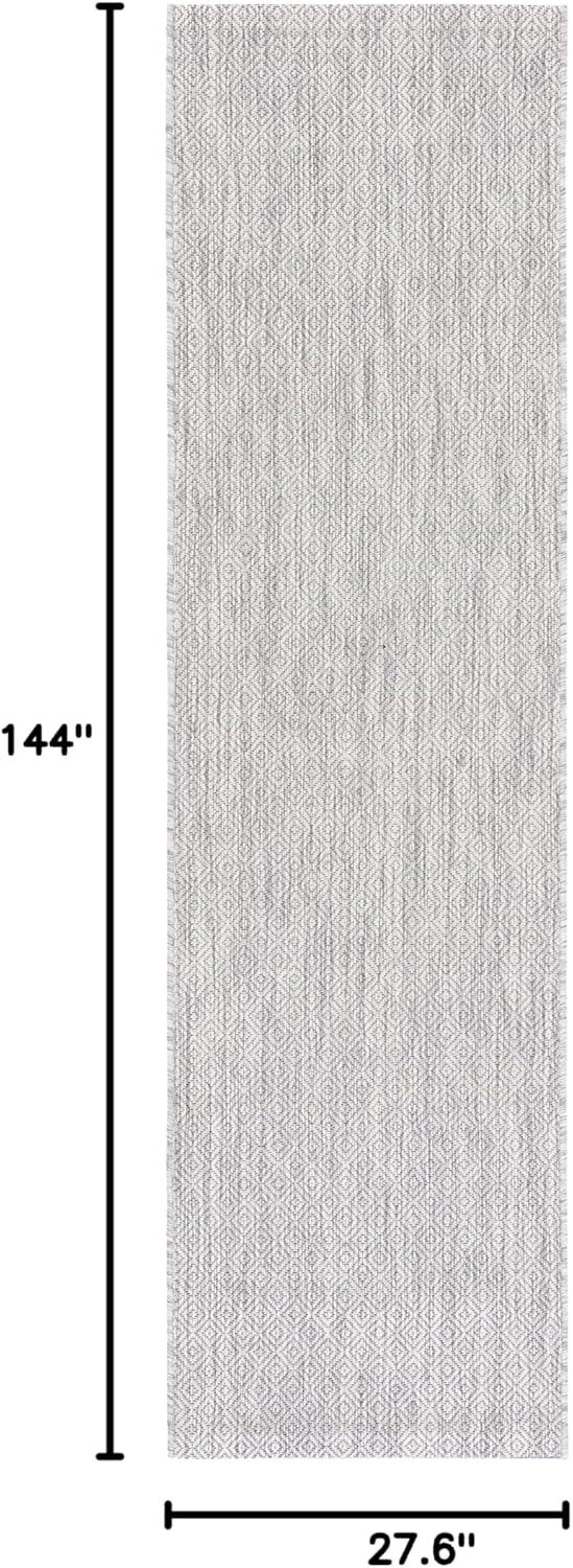 image:imageSAFAVIEH Washable Rug Outdoor Courtyard Collection 10 x 14 Grey NonShedding amp Easy Cleaning Ideal for Patio Backyard Mudroom CY852036811Grey