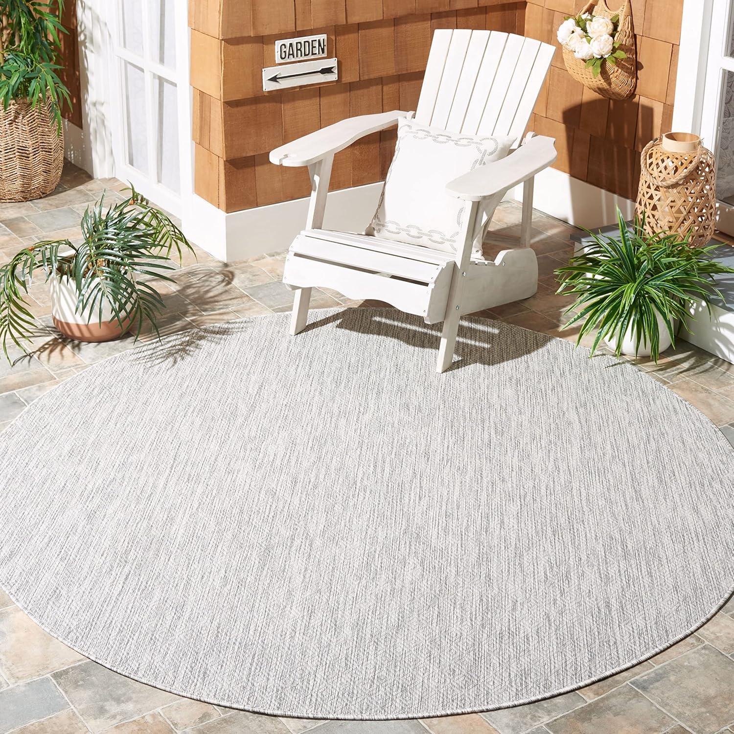 image:imageSAFAVIEH Washable Rug Outdoor Courtyard Collection 10 x 14 Grey NonShedding amp Easy Cleaning Ideal for Patio Backyard Mudroom CY852036811Grey