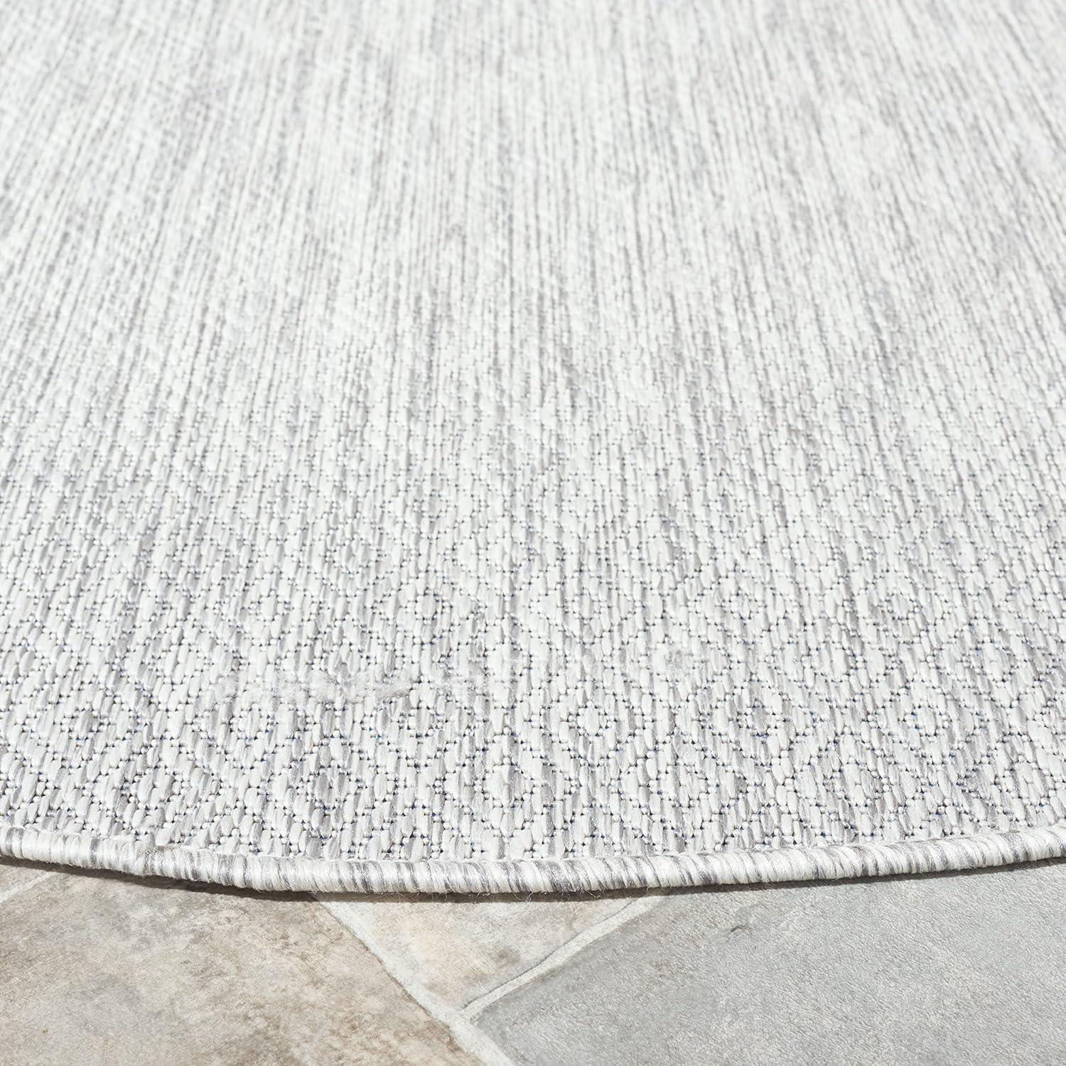 image:imageSAFAVIEH Washable Rug Outdoor Courtyard Collection 10 x 14 Grey NonShedding amp Easy Cleaning Ideal for Patio Backyard Mudroom CY852036811Grey