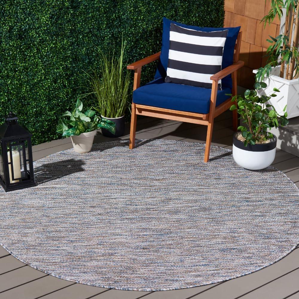 image:imageSAFAVIEH Washable Rug Outdoor Courtyard Collection 10 x 14 Grey NonShedding amp Easy Cleaning Ideal for Patio Backyard Mudroom CY852036811Ivory BlueBeige