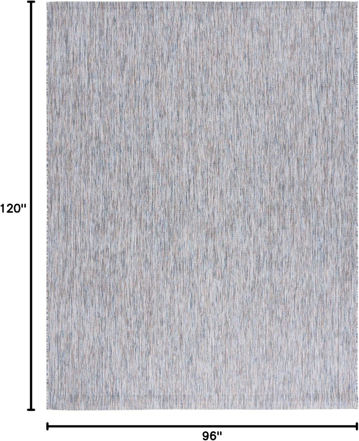 image:imageSAFAVIEH Washable Rug Outdoor Courtyard Collection 10 x 14 Grey NonShedding amp Easy Cleaning Ideal for Patio Backyard Mudroom CY852036811Ivory BlueBeige