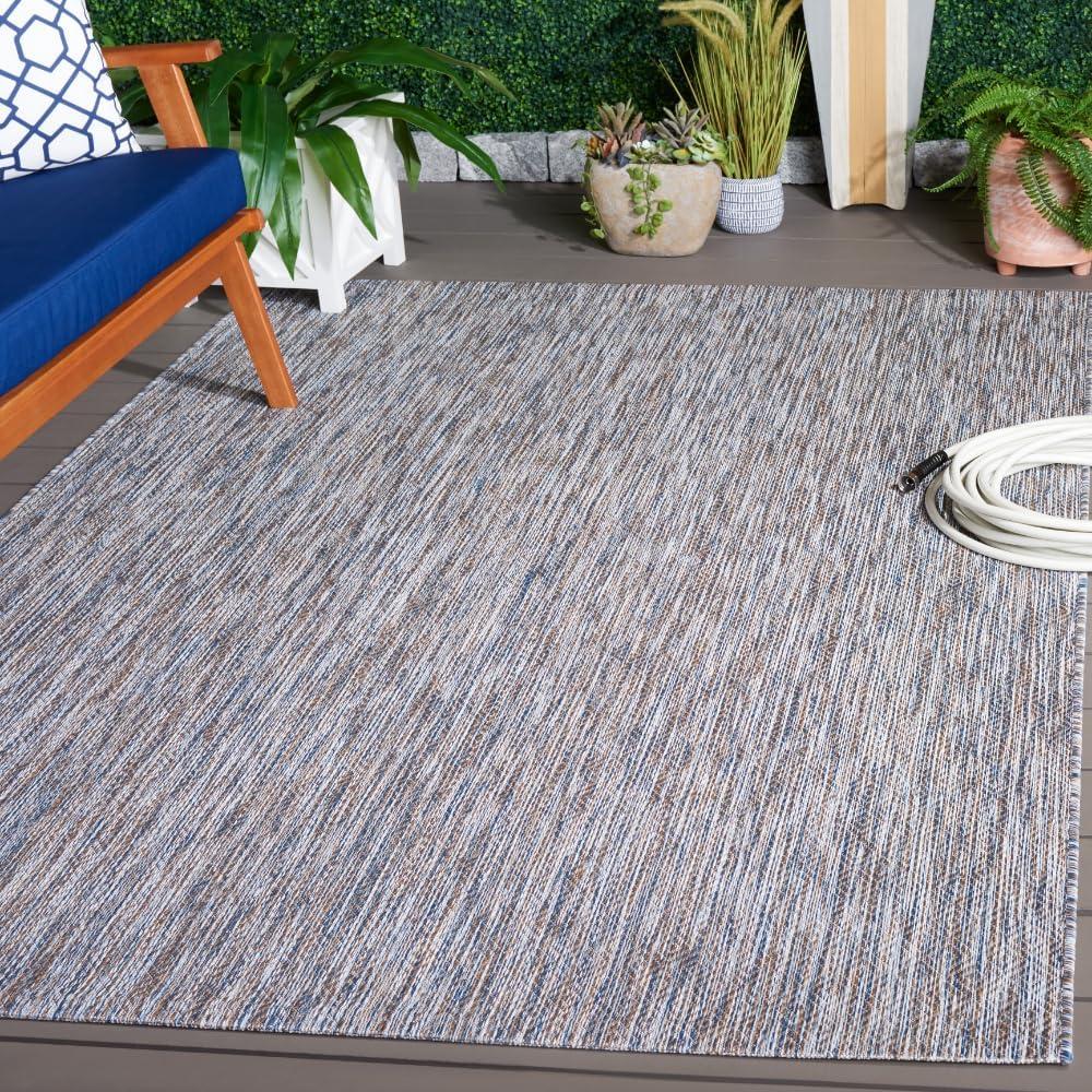 image:imageSAFAVIEH Washable Rug Outdoor Courtyard Collection 10 x 14 Grey NonShedding amp Easy Cleaning Ideal for Patio Backyard Mudroom CY852036811Ivory BlueBeige