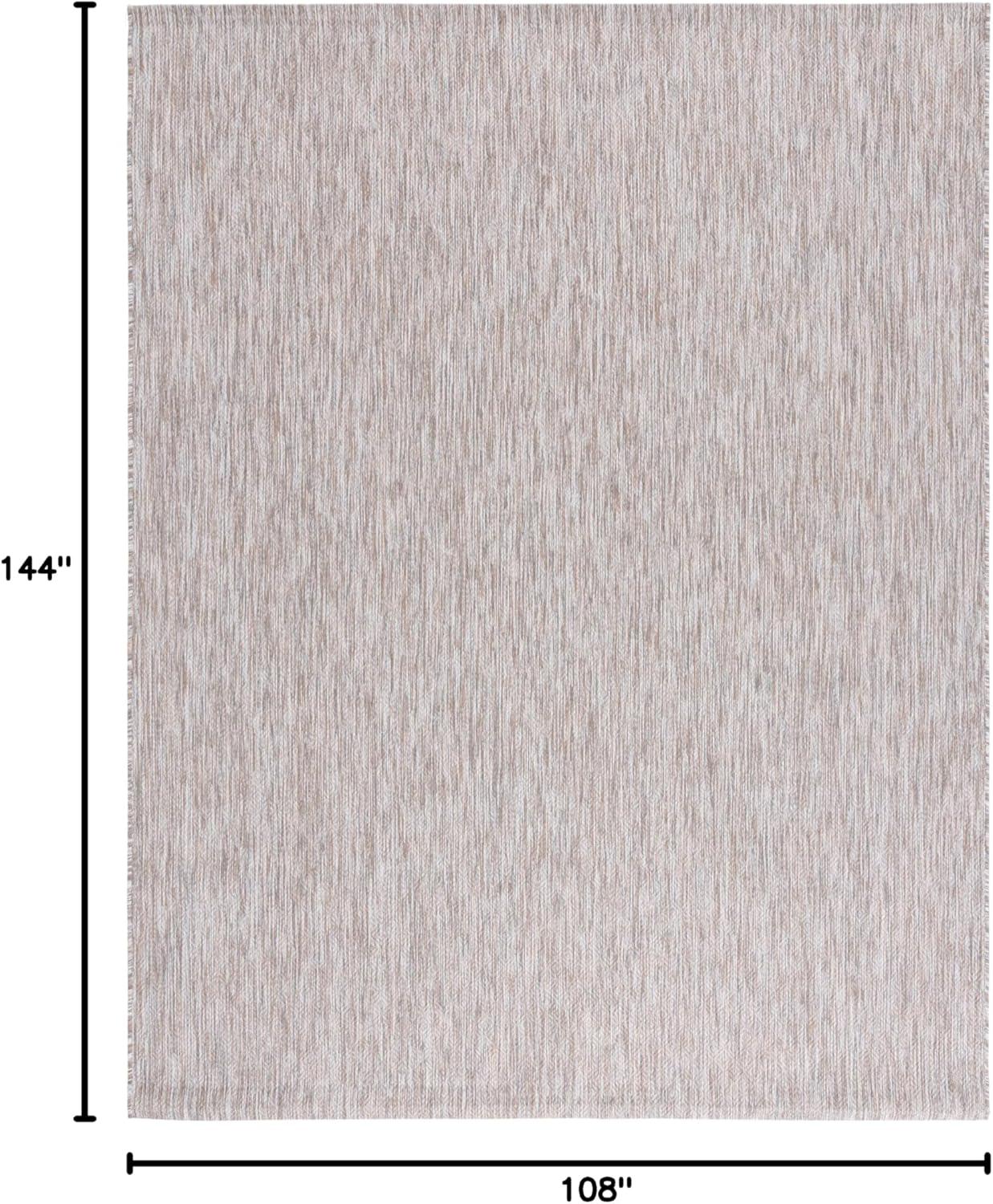 image:imageSAFAVIEH Washable Rug Outdoor Courtyard Collection 10 x 14 Grey NonShedding amp Easy Cleaning Ideal for Patio Backyard Mudroom CY852036811IvoryBeige Grey