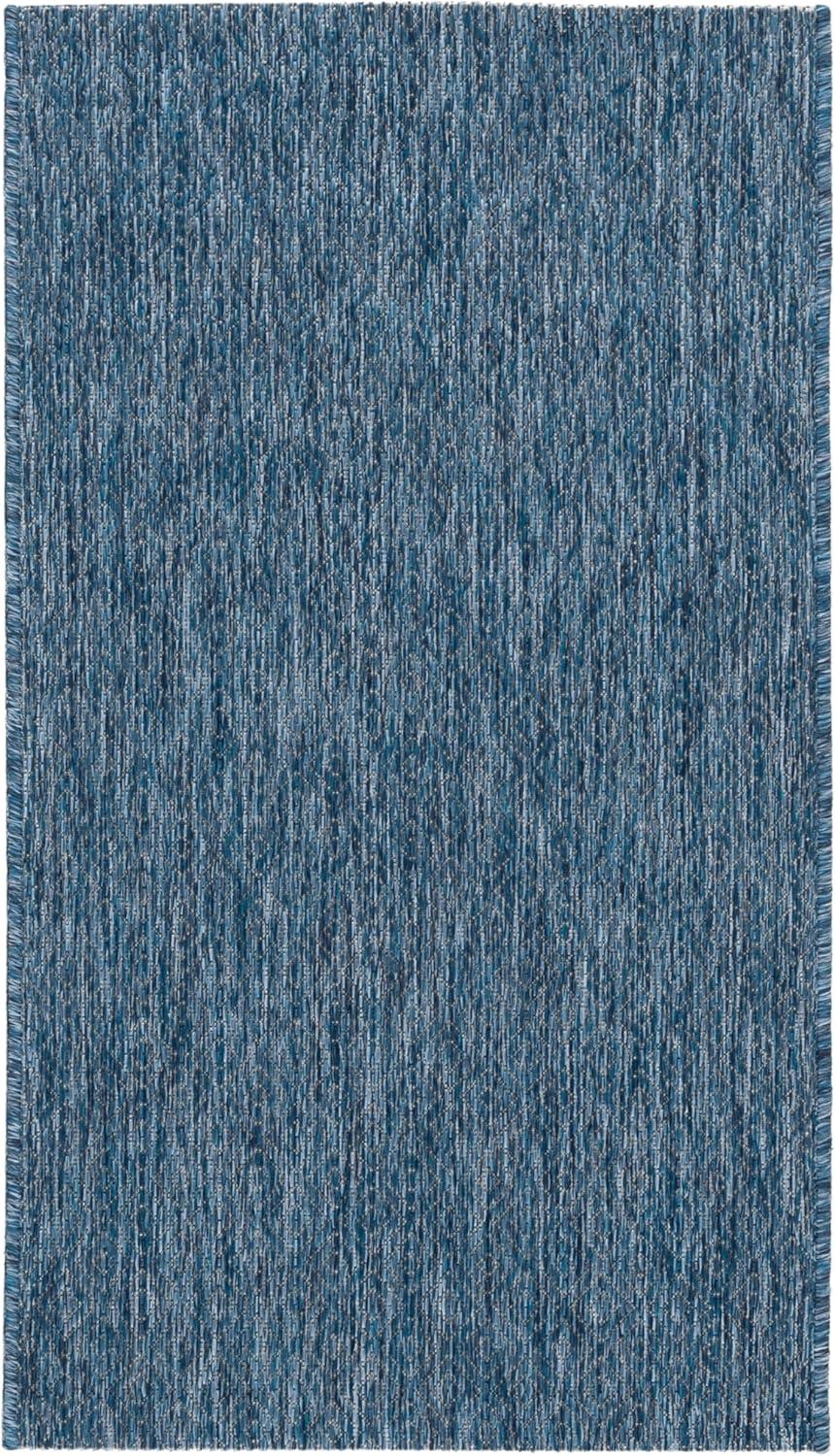 image:imageSAFAVIEH Washable Rug Outdoor Courtyard Collection 10 x 14 Grey NonShedding amp Easy Cleaning Ideal for Patio Backyard Mudroom CY852036811Navy