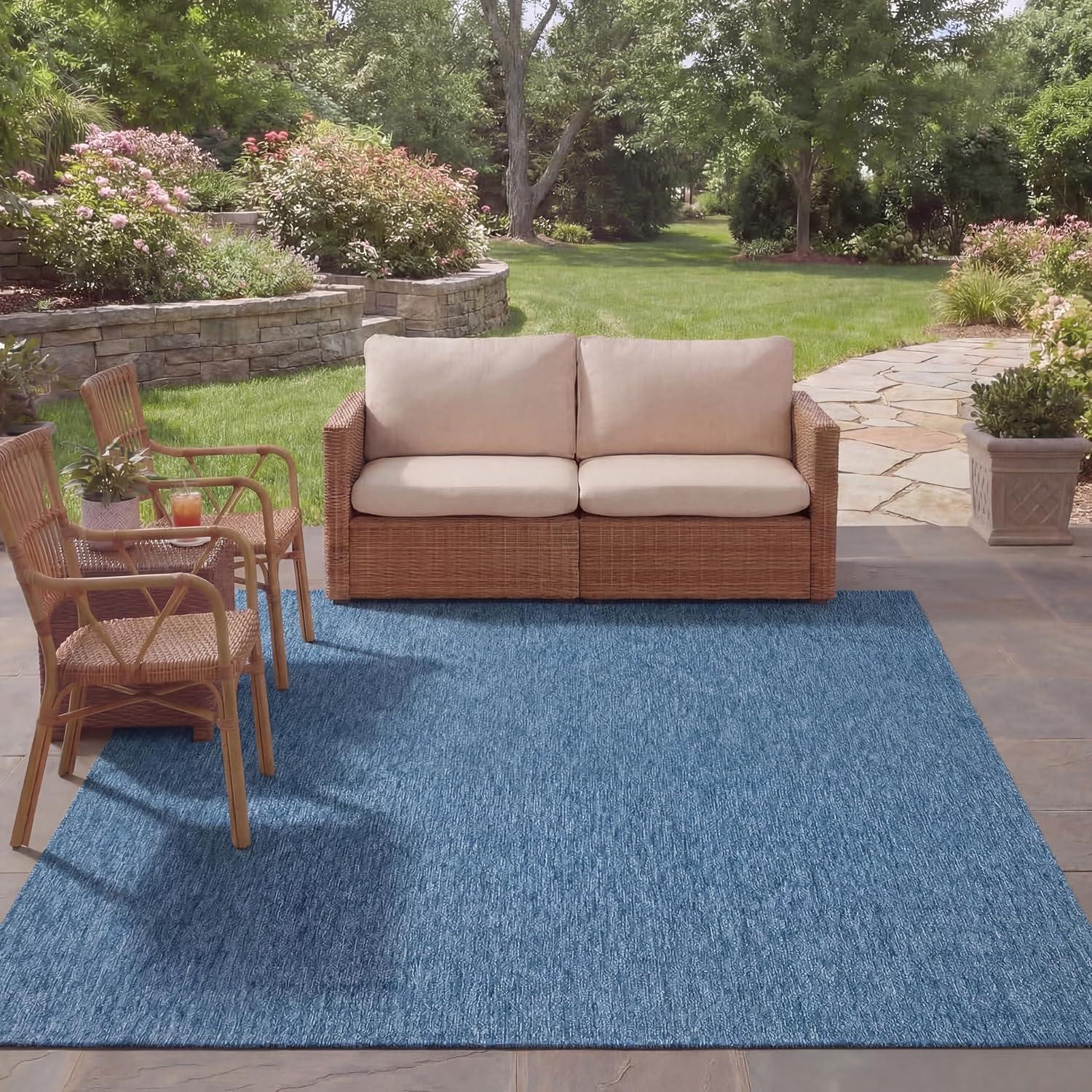 image:imageSAFAVIEH Washable Rug Outdoor Courtyard Collection 10 x 14 Grey NonShedding amp Easy Cleaning Ideal for Patio Backyard Mudroom CY852036811Navy