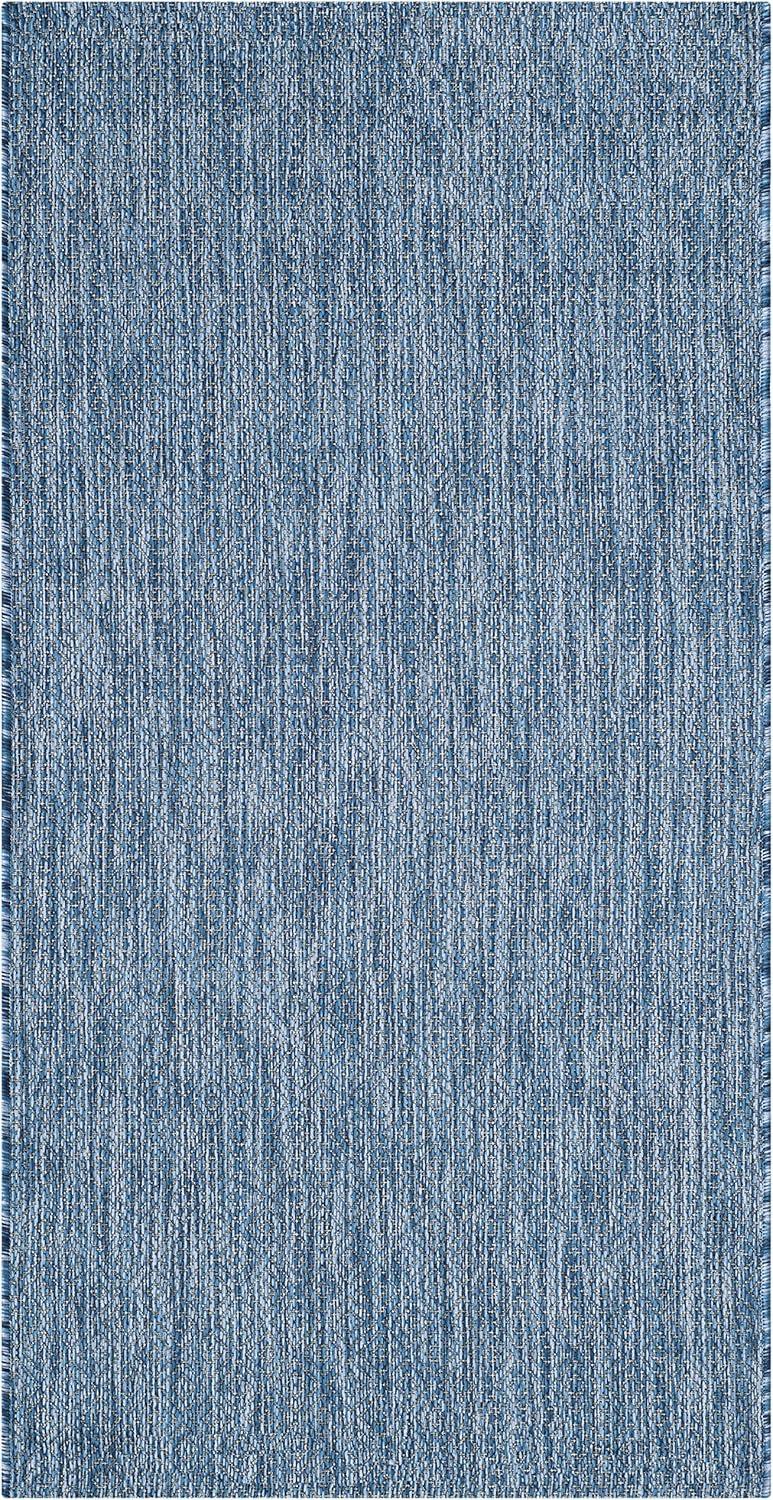image:imageSAFAVIEH Washable Rug Outdoor Courtyard Collection 10 x 14 Grey NonShedding amp Easy Cleaning Ideal for Patio Backyard Mudroom CY852036811Navy