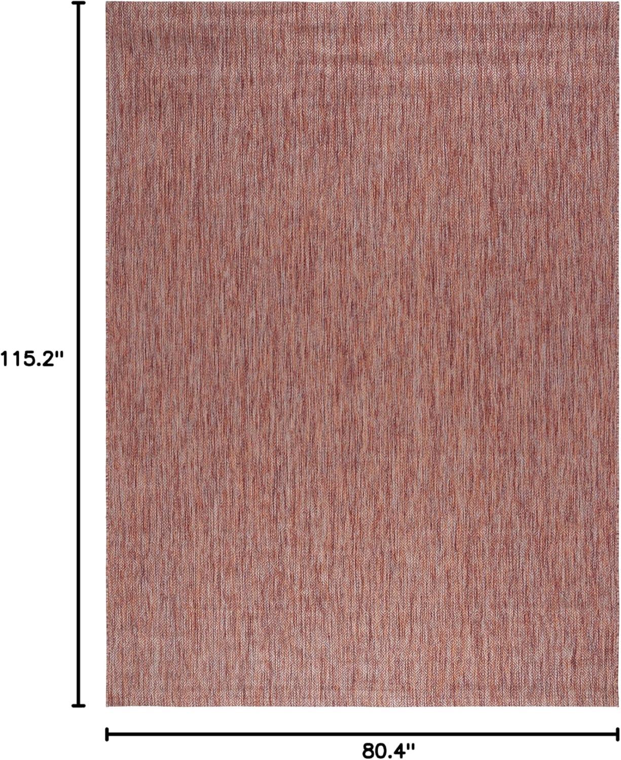 image:imageSAFAVIEH Washable Rug Outdoor Courtyard Collection 10 x 14 Grey NonShedding amp Easy Cleaning Ideal for Patio Backyard Mudroom CY852036811Red