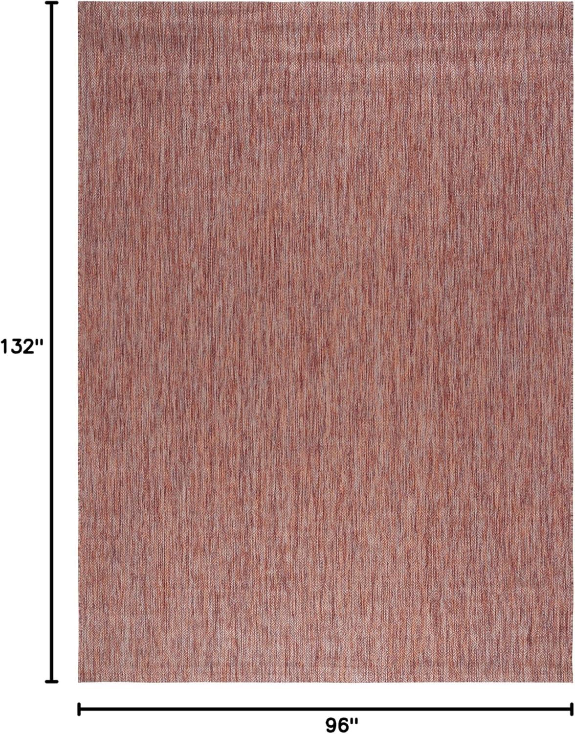 image:imageSAFAVIEH Washable Rug Outdoor Courtyard Collection 10 x 14 Grey NonShedding amp Easy Cleaning Ideal for Patio Backyard Mudroom CY852036811Red