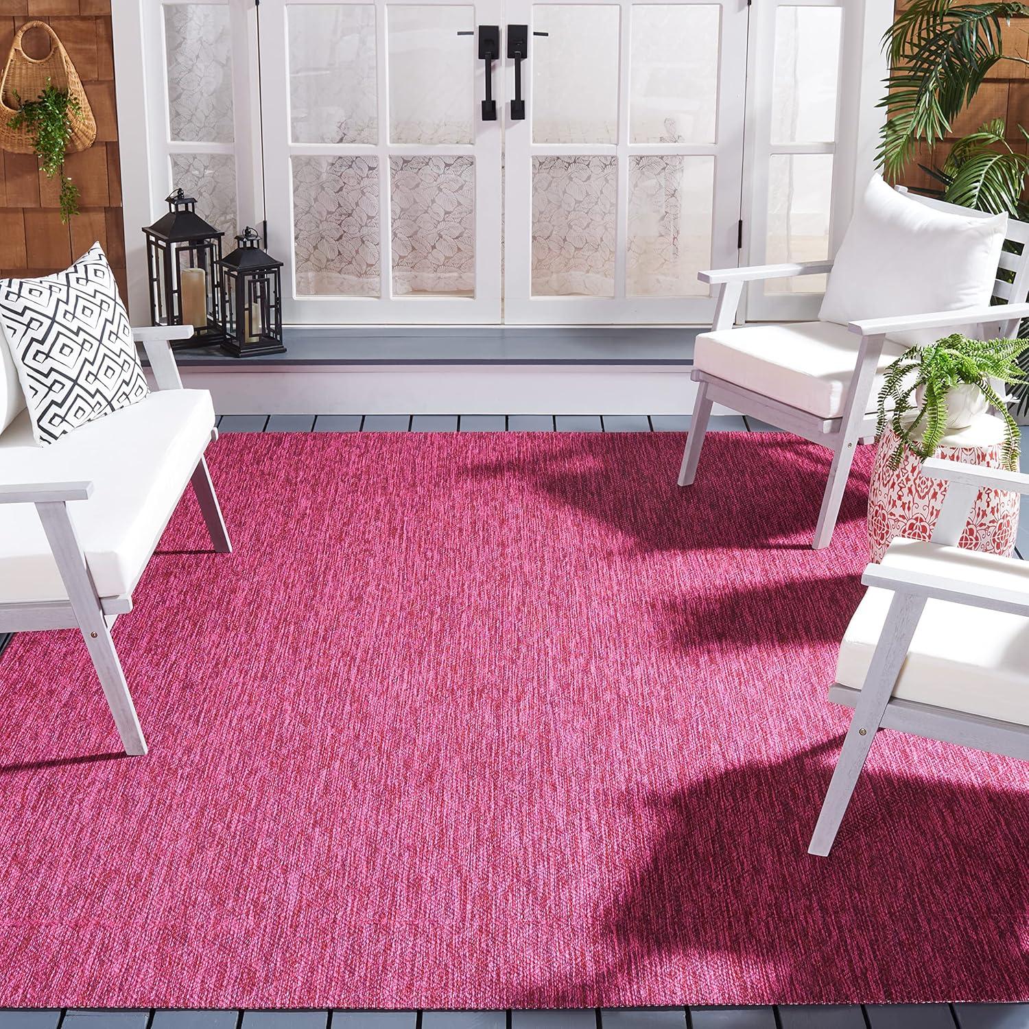 image:imageSAFAVIEH Washable Rug Outdoor Courtyard Collection 10 x 14 Grey NonShedding amp Easy Cleaning Ideal for Patio Backyard Mudroom CY852036811Red
