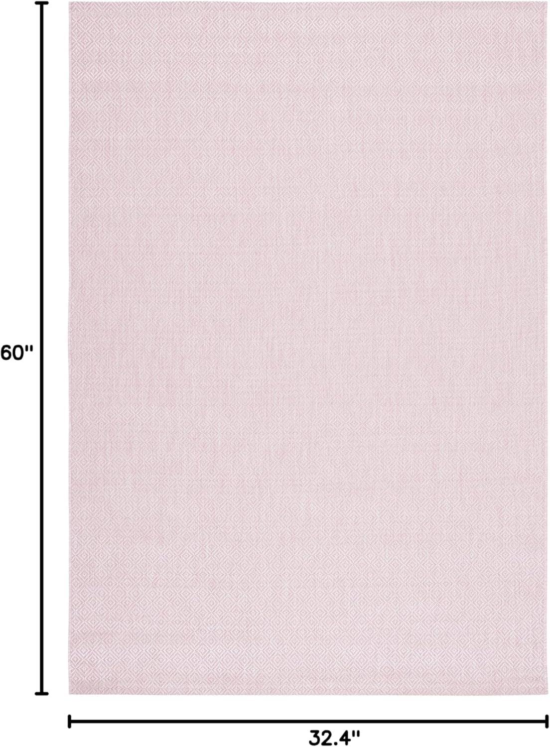 image:imageSAFAVIEH Washable Rug Outdoor Courtyard Collection 10 x 14 Grey NonShedding amp Easy Cleaning Ideal for Patio Backyard Mudroom CY852036811Soft Pink