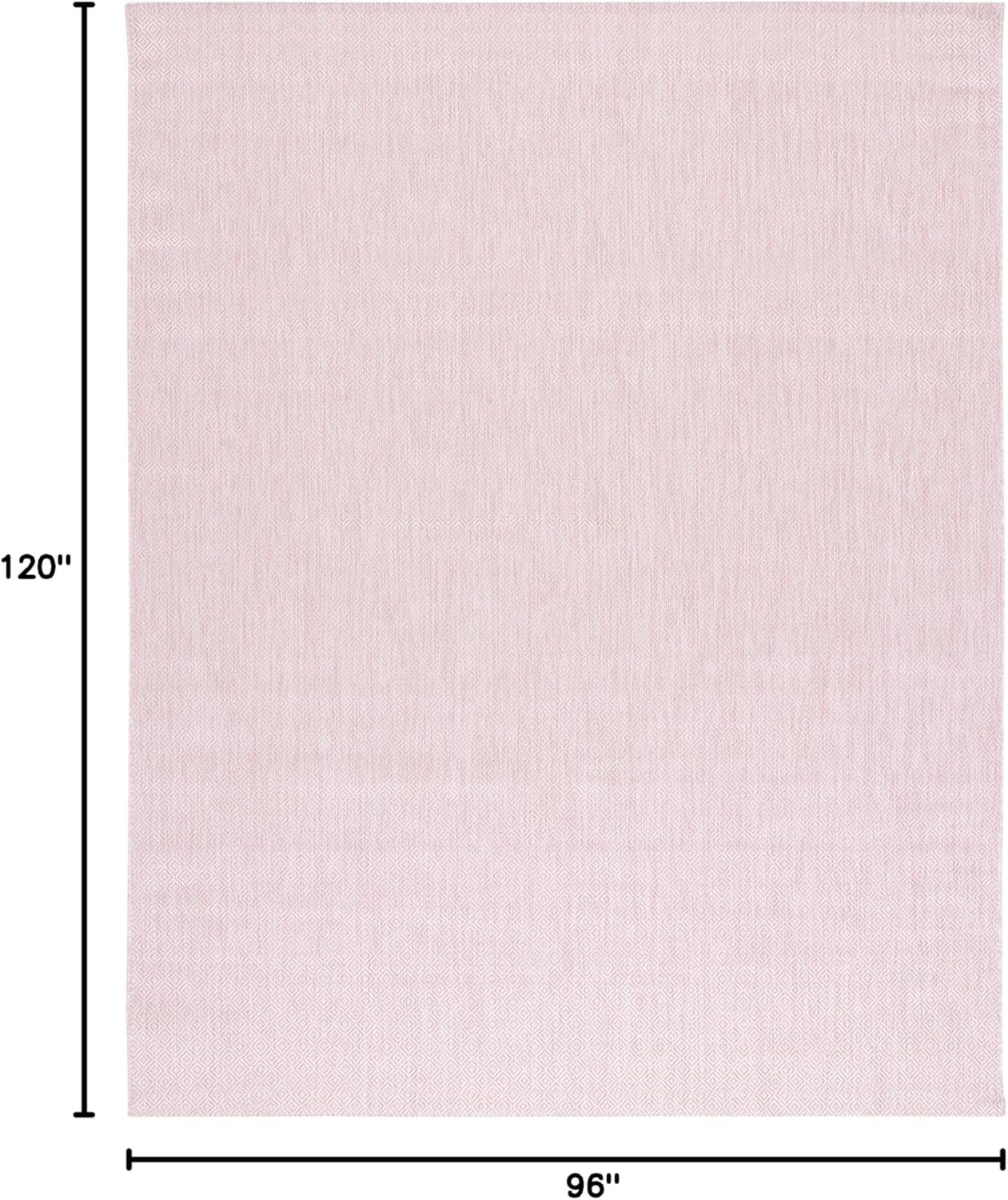 image:imageSAFAVIEH Washable Rug Outdoor Courtyard Collection 10 x 14 Grey NonShedding amp Easy Cleaning Ideal for Patio Backyard Mudroom CY852036811Soft Pink