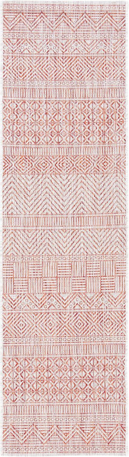 image:imageSAFAVIEH Washable Rug Outdoor Courtyard Collection 53 x 77 Black amp Grey NonShedding amp Easy Cleaning Ideal for Patio Backyard Mudroom CY819637612BeigeRust