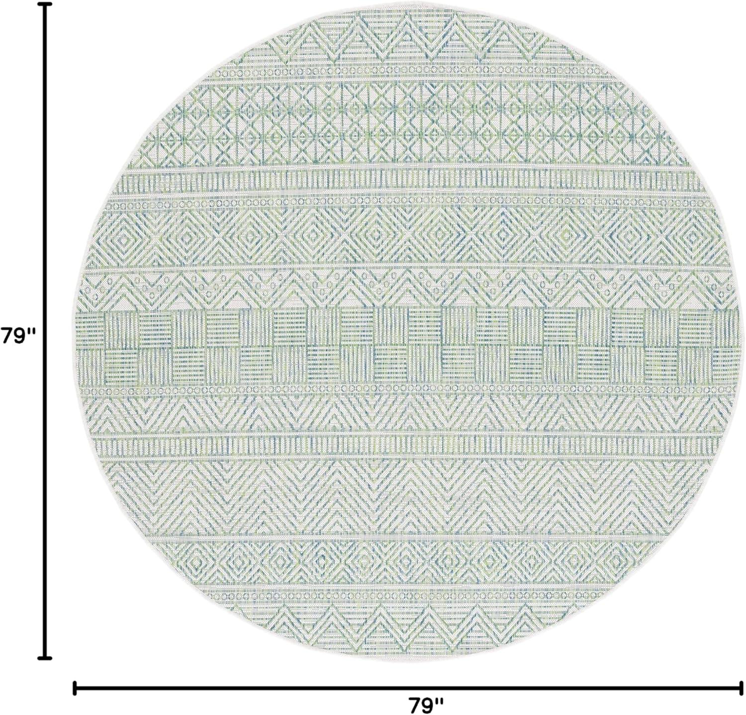 image:imageSAFAVIEH Washable Rug Outdoor Courtyard Collection 53 x 77 Black amp Grey NonShedding amp Easy Cleaning Ideal for Patio Backyard Mudroom CY819637612BeigeGreen