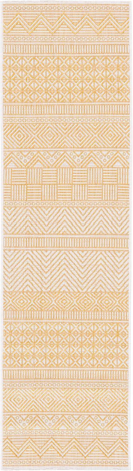 image:imageSAFAVIEH Washable Rug Outdoor Courtyard Collection 53 x 77 Black amp Grey NonShedding amp Easy Cleaning Ideal for Patio Backyard Mudroom CY819637612BeigeGold